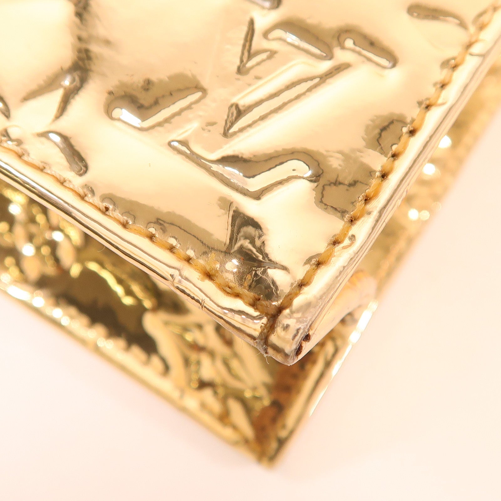 LOUIS VUITTON Monogram Miroir Sac Plat手挽袋