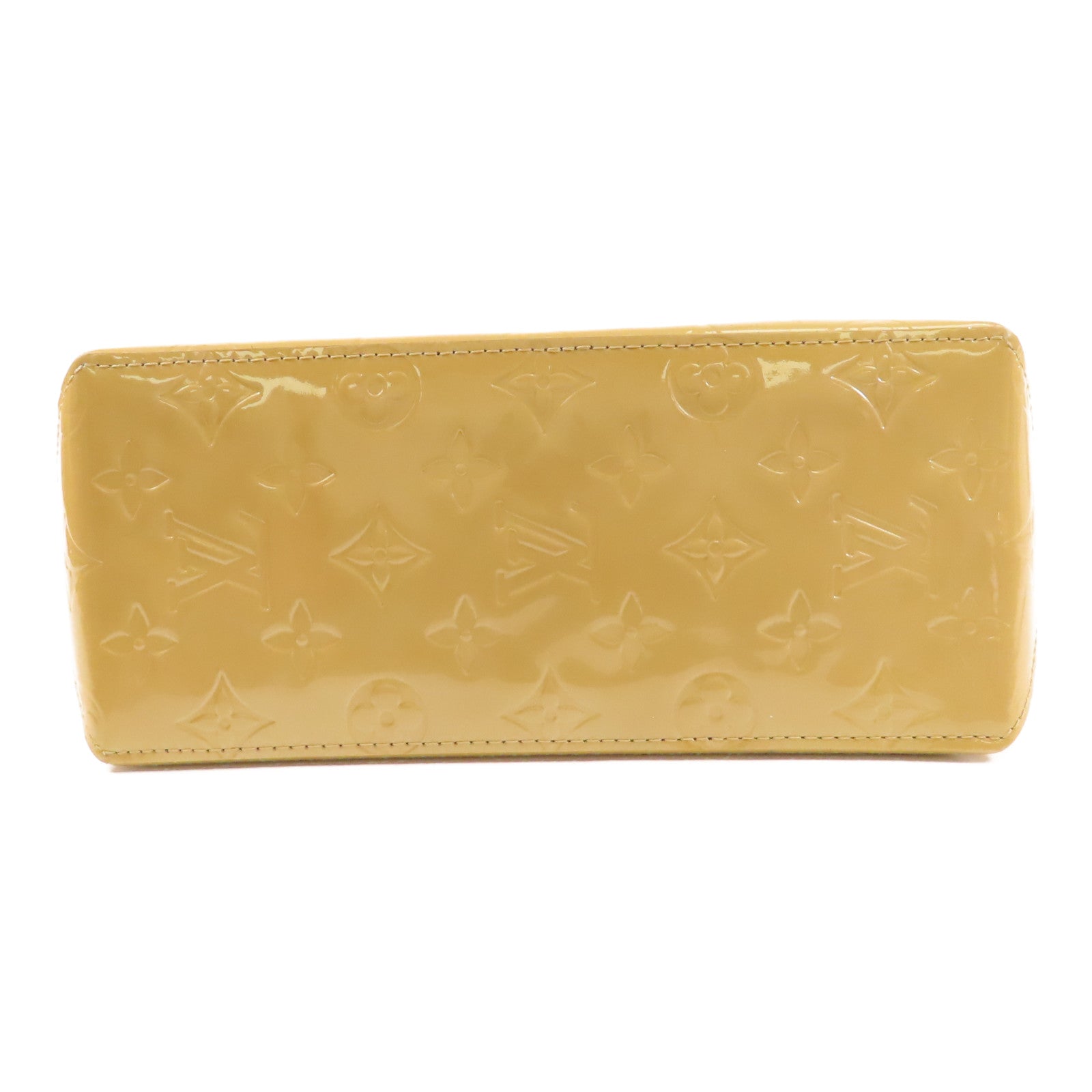 LOUIS VUITTON Vernis Reade PM金扣手挽袋