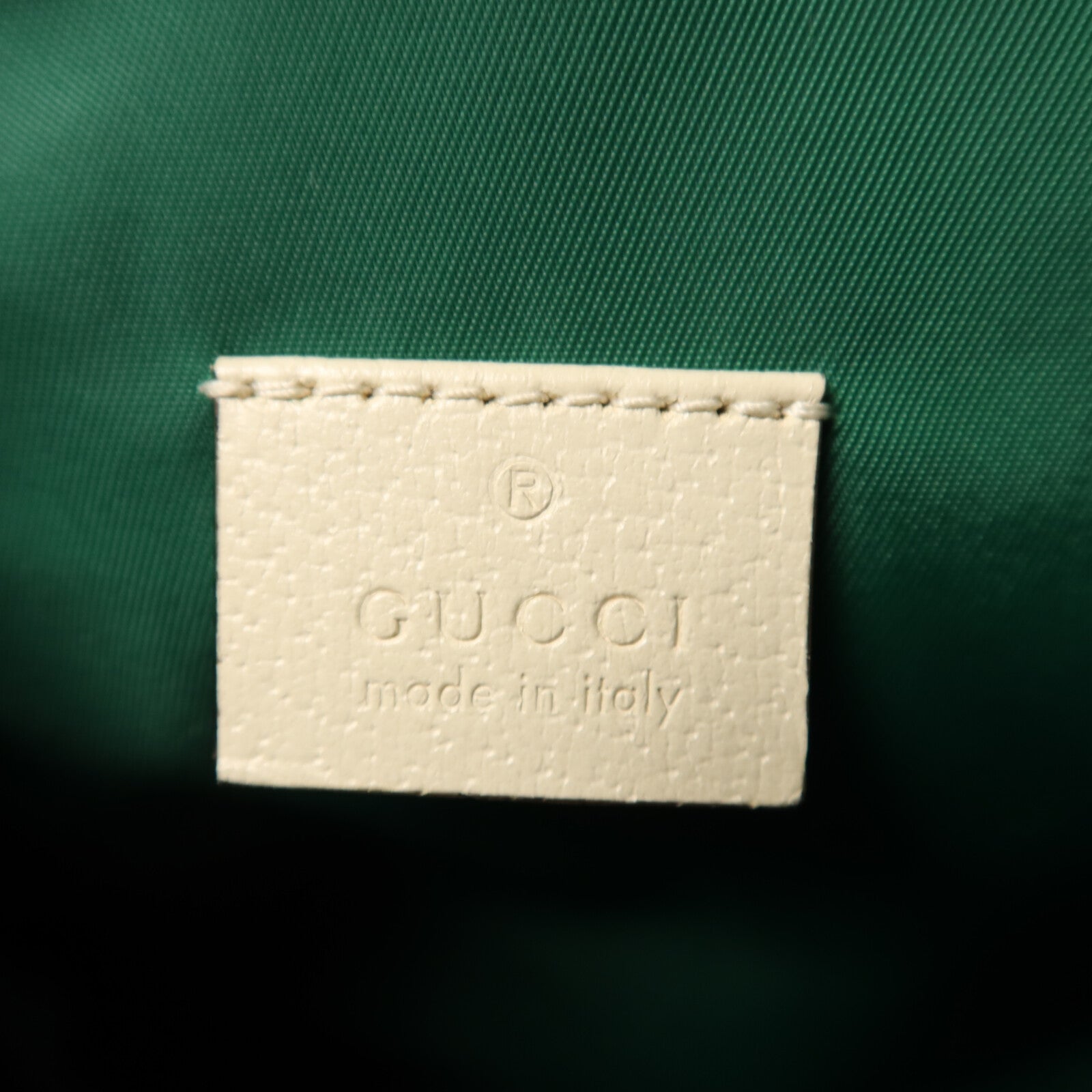 GUCCI 帆布Rucksack銀扣背包