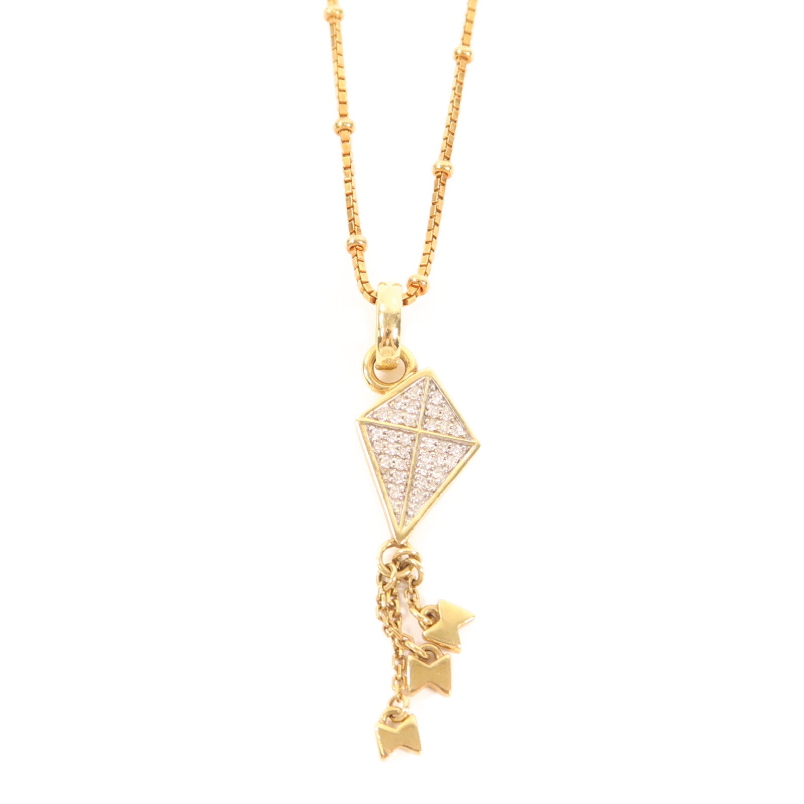 JEWELRY 18K玫瑰金/鑽石Diamond 7.3g Necklace項鍊