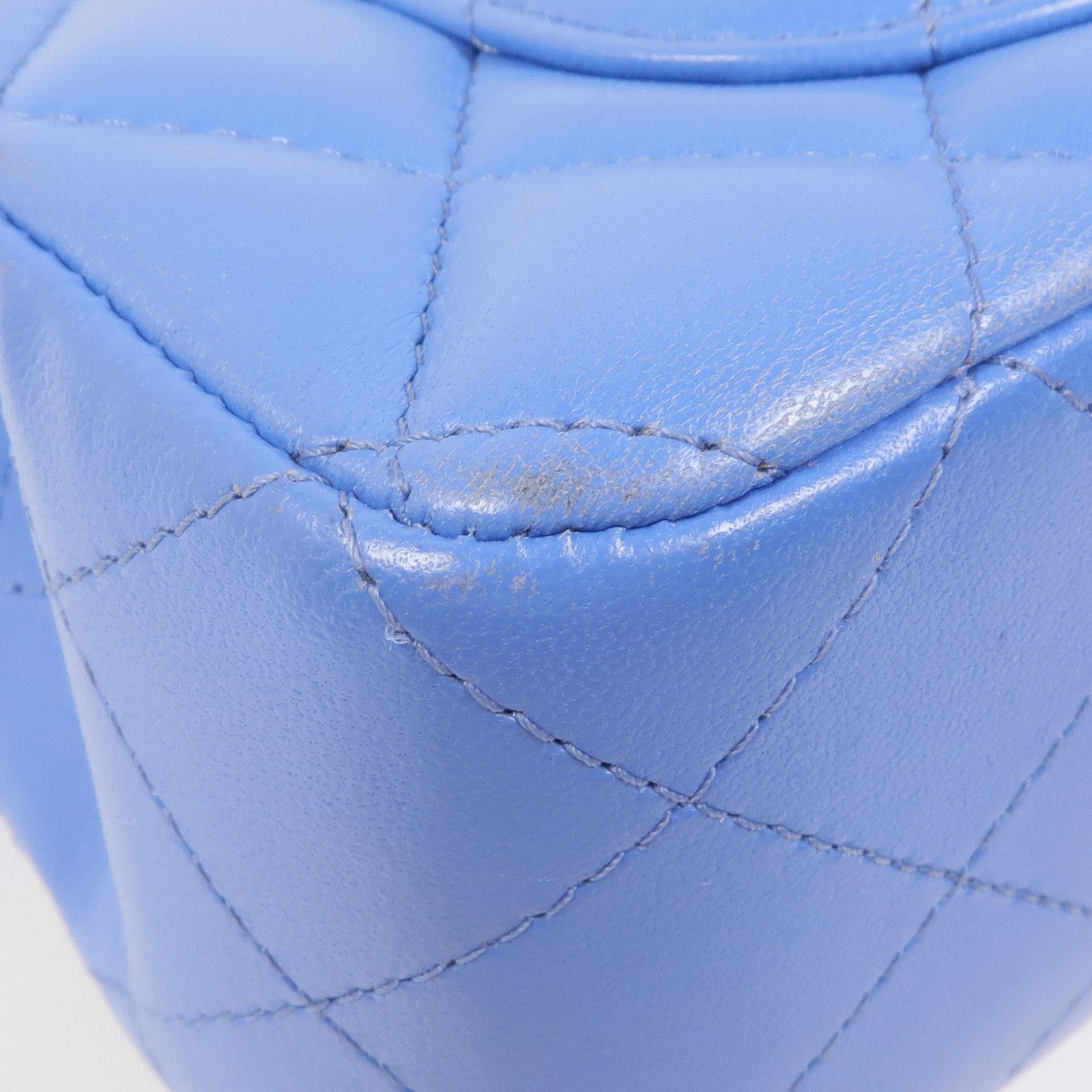 CHANEL 羊皮皮革Mini Classic 20金扣鏈帶肩背袋