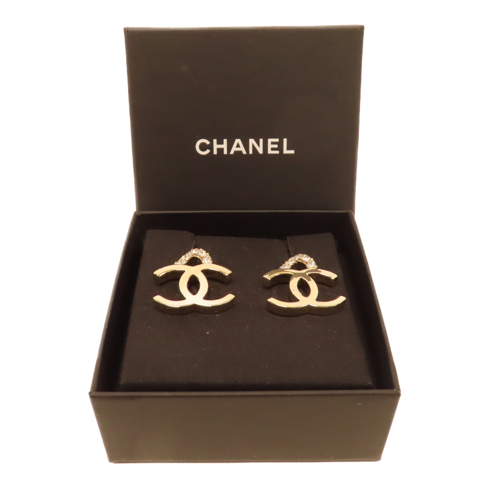 CHANEL 金屬Earrings耳環金色