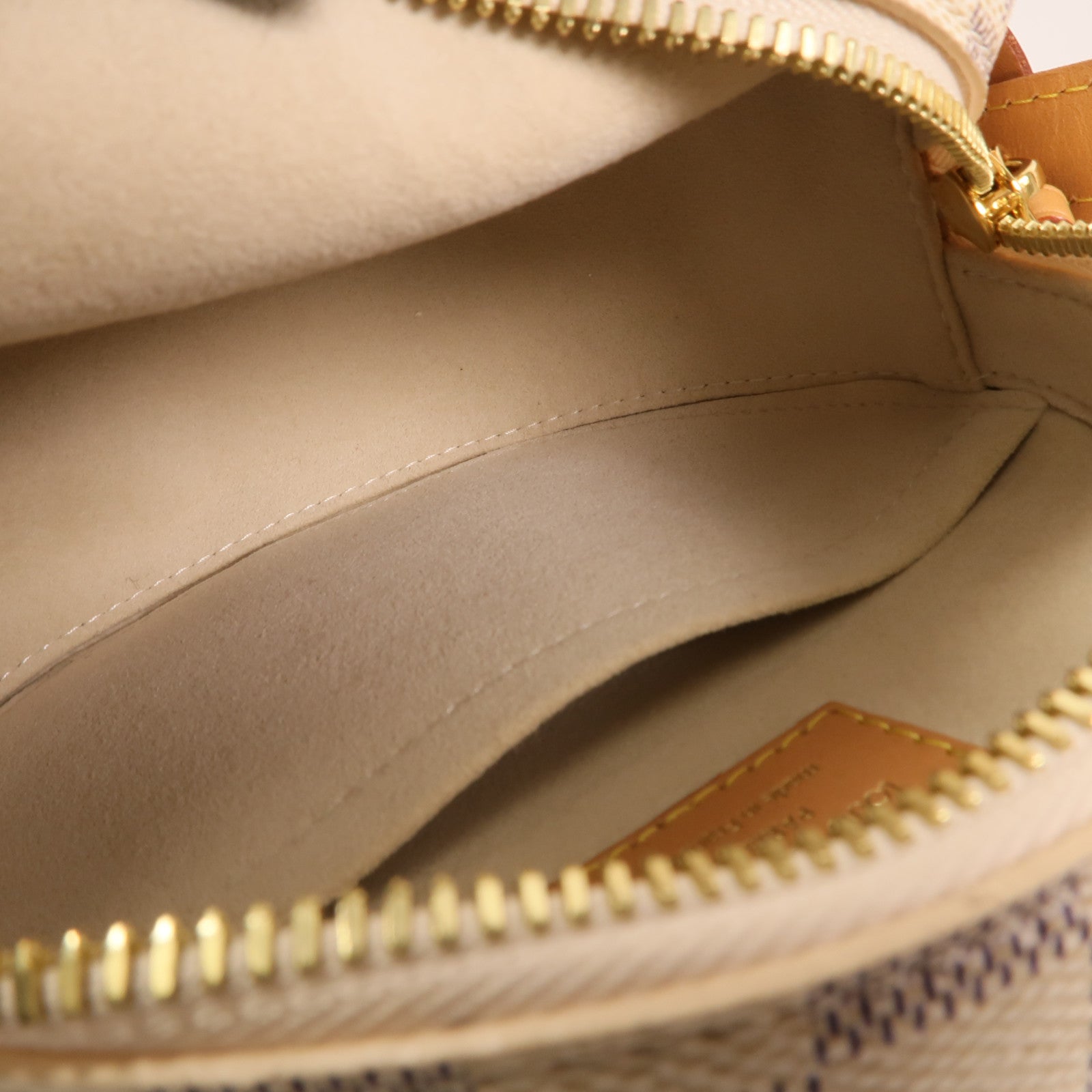 LOUIS VUITTON Damier Azur Boite Chapeau Souple PM金扣肩背袋