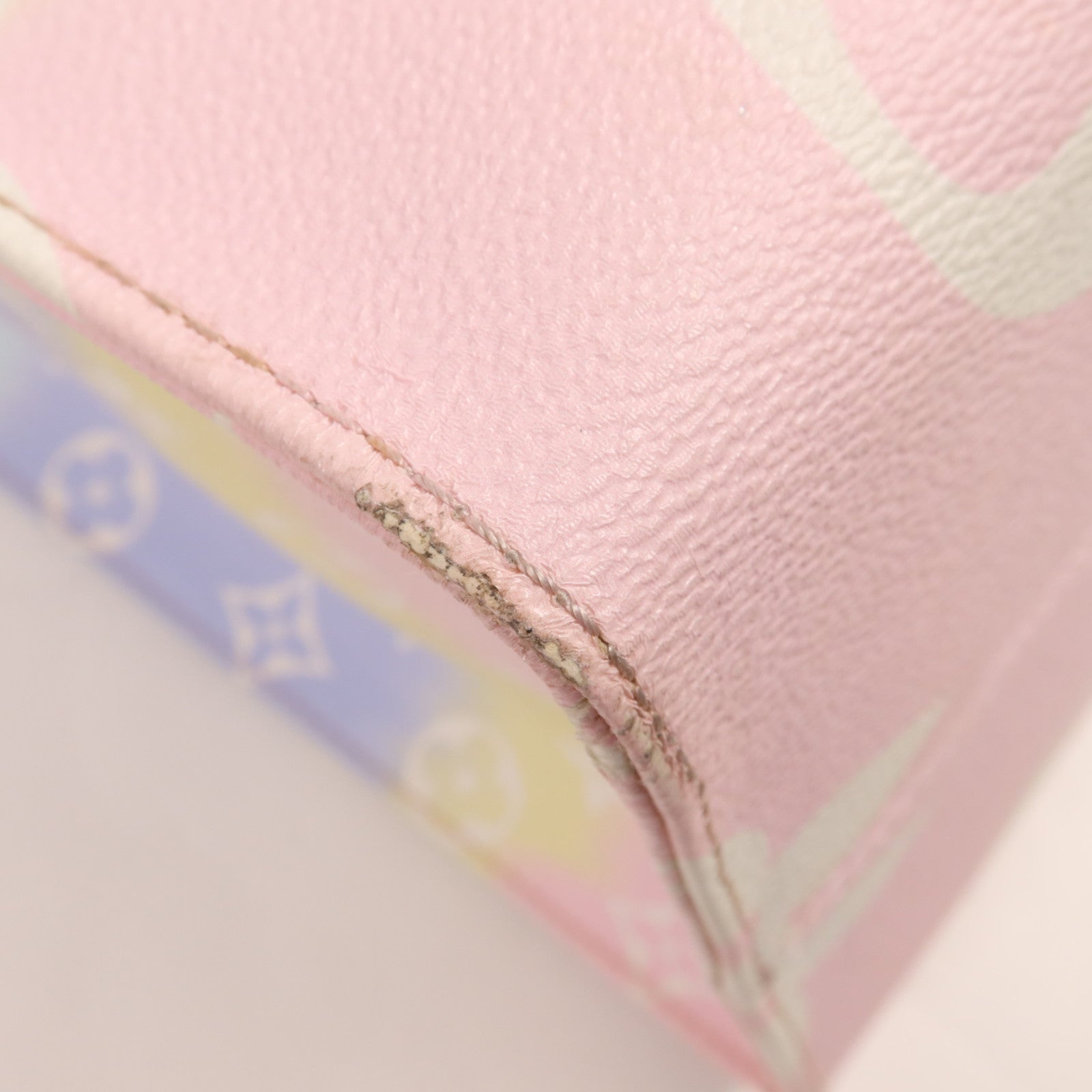 LOUIS VUITTON Monogram Giant Escale On The Go銀扣手挽肩背兩用袋