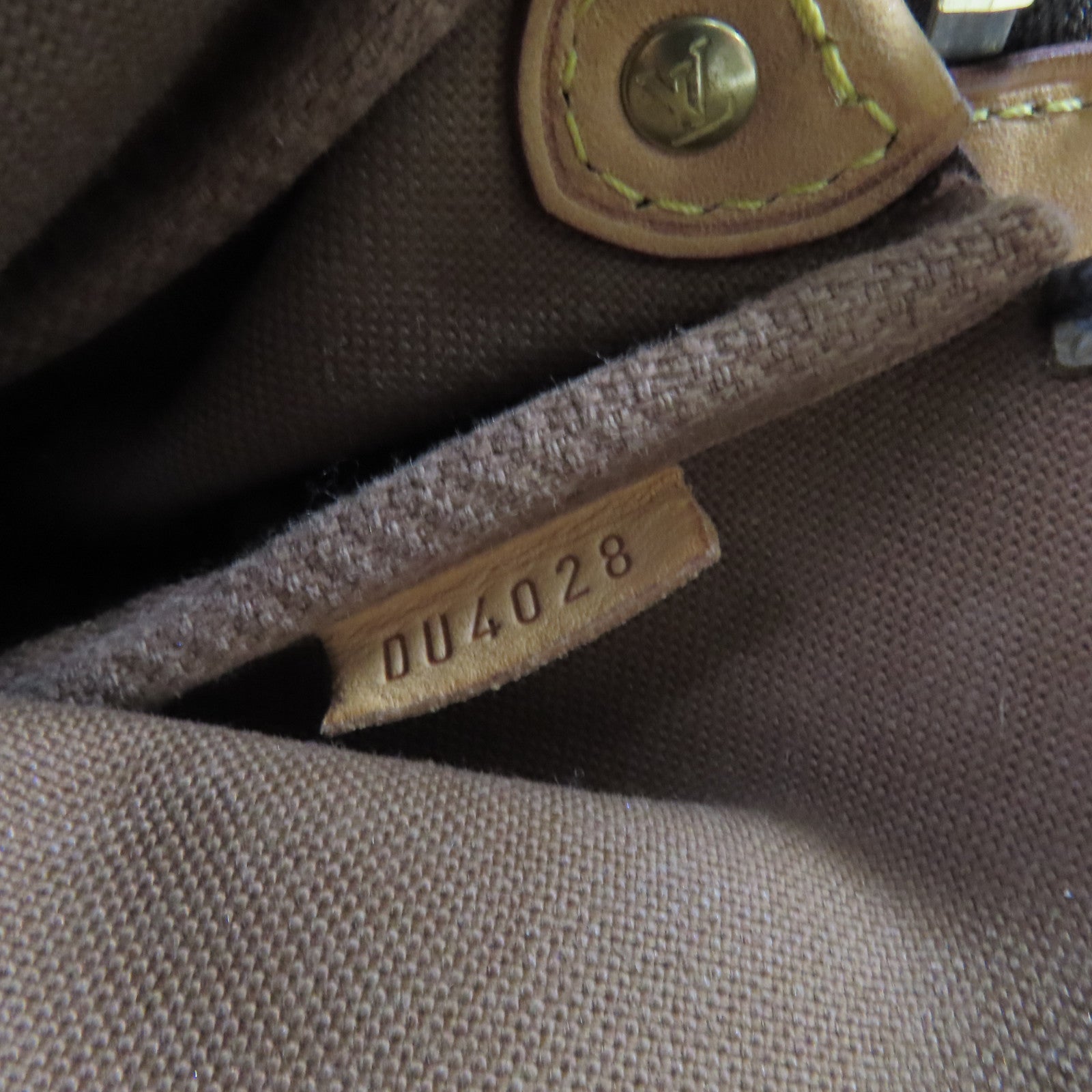 LOUIS VUITTON Monogram Eva 2way Shoulder Bag金扣手挽肩背兩用袋啡色