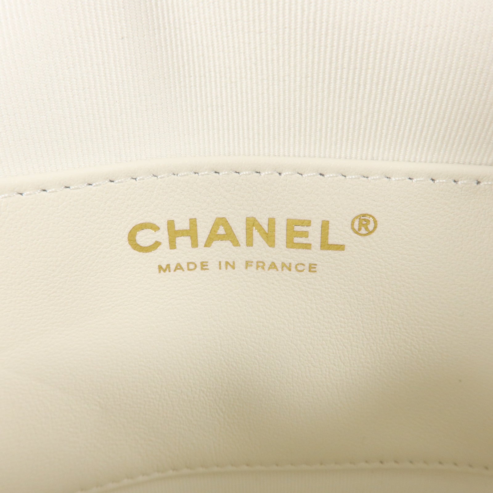 CHANEL 帆布23C Tennis Racket Bag網球拍袋
