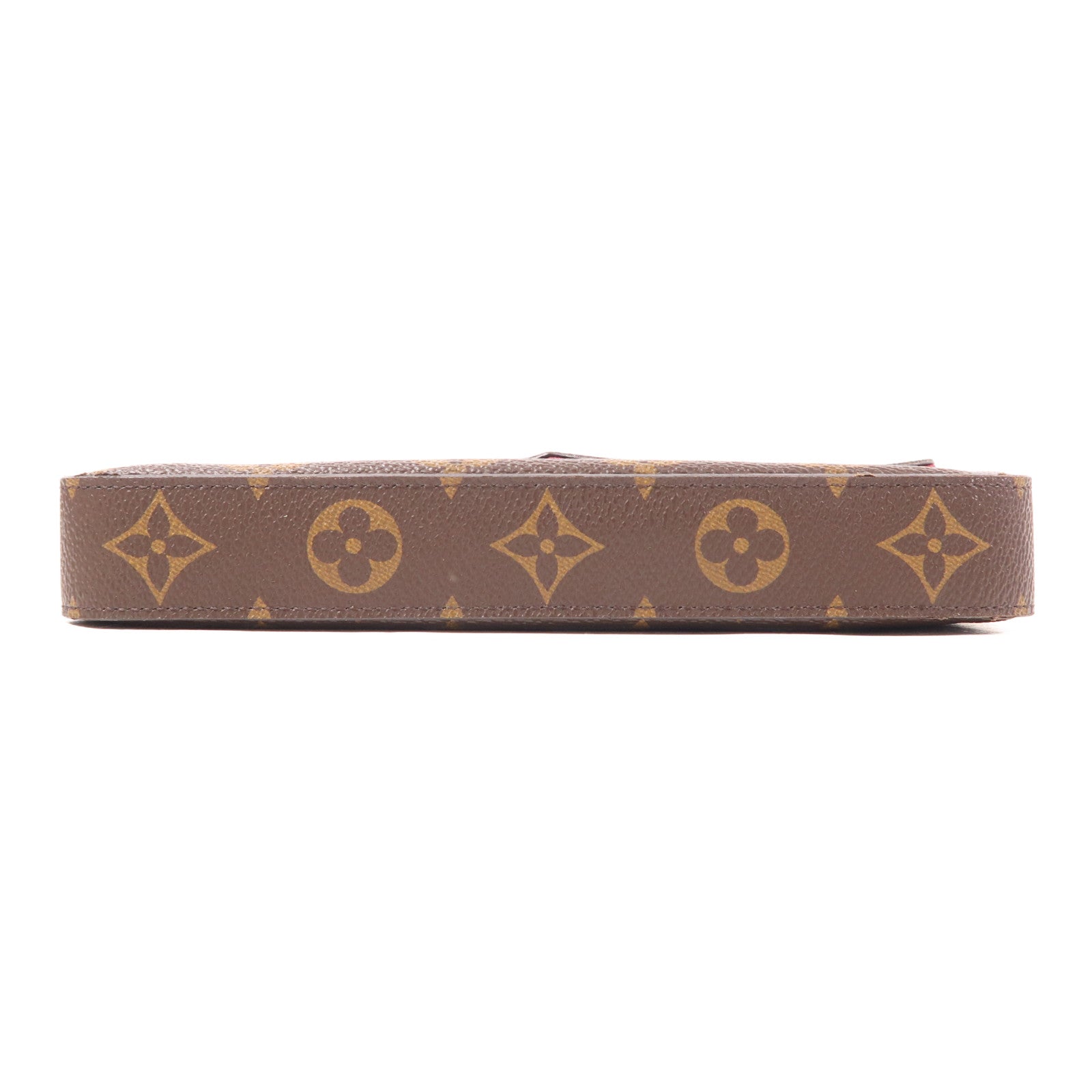 LOUIS VUITTON Monogram Pochette Felicie金扣鏈帶肩背袋
