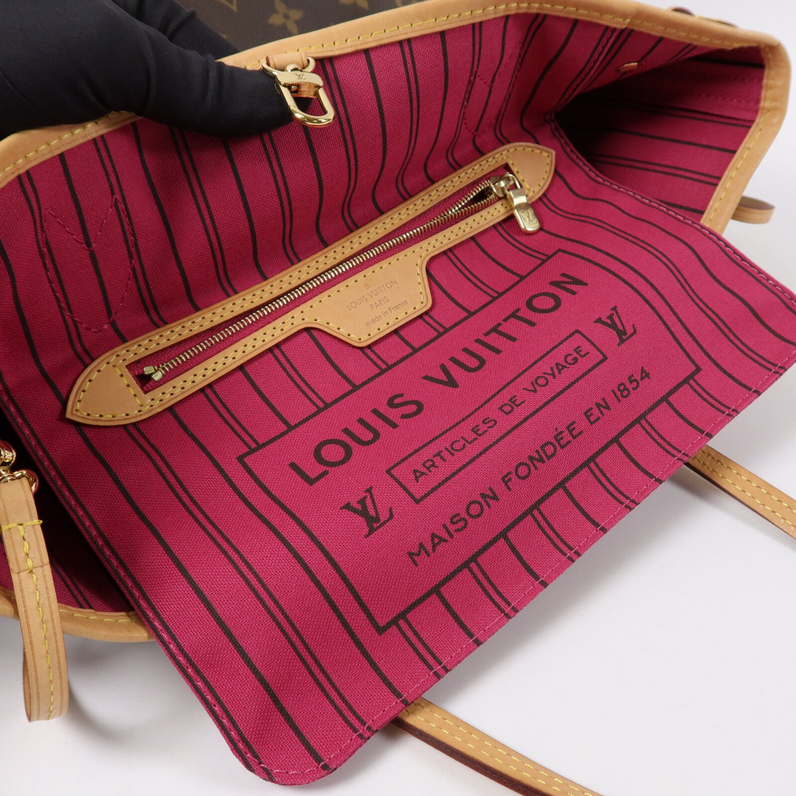 LOUIS VUITTON Monogram Neverfull PM手挽袋