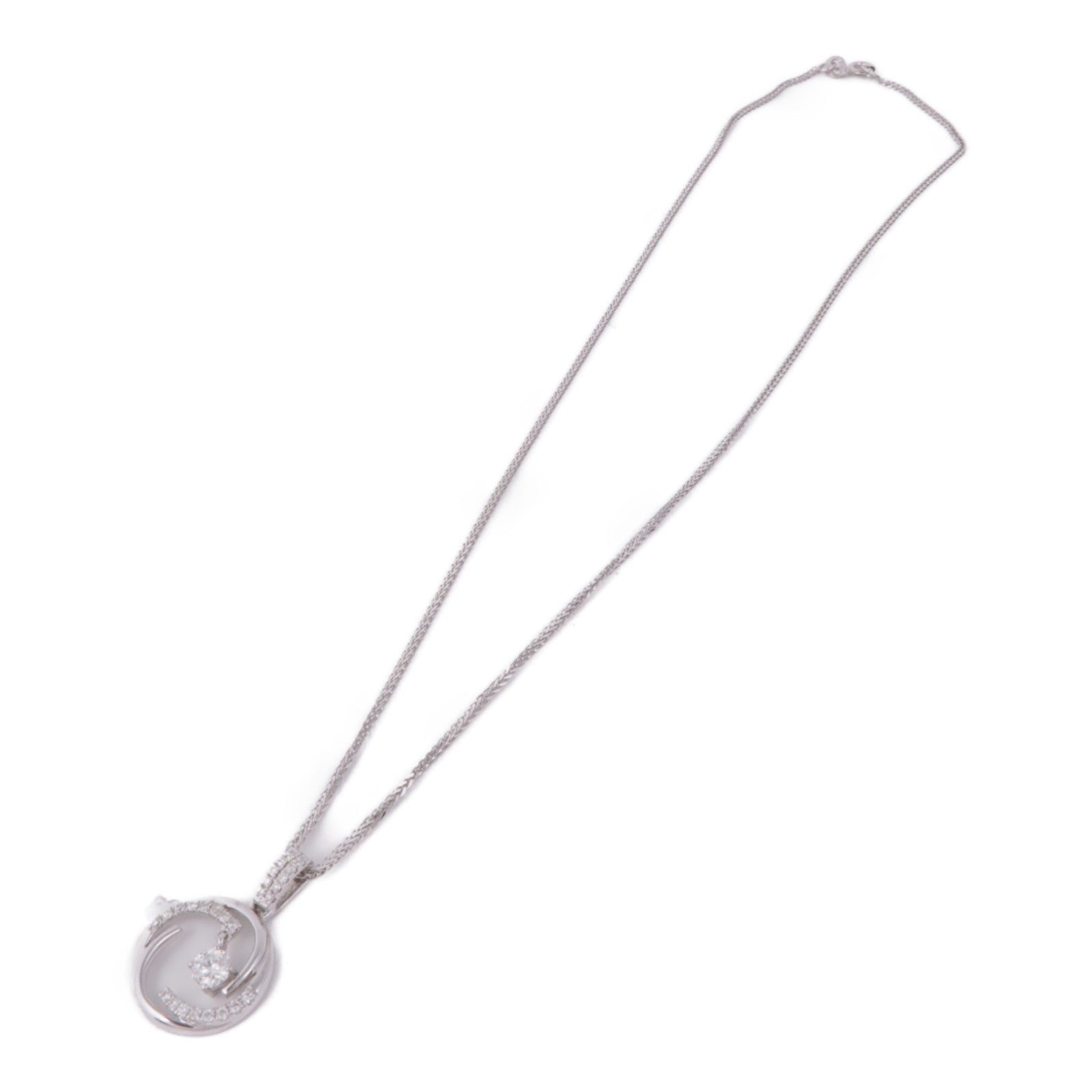 JEWELRY 18K白金Diamond Necklace鑽石項鍊