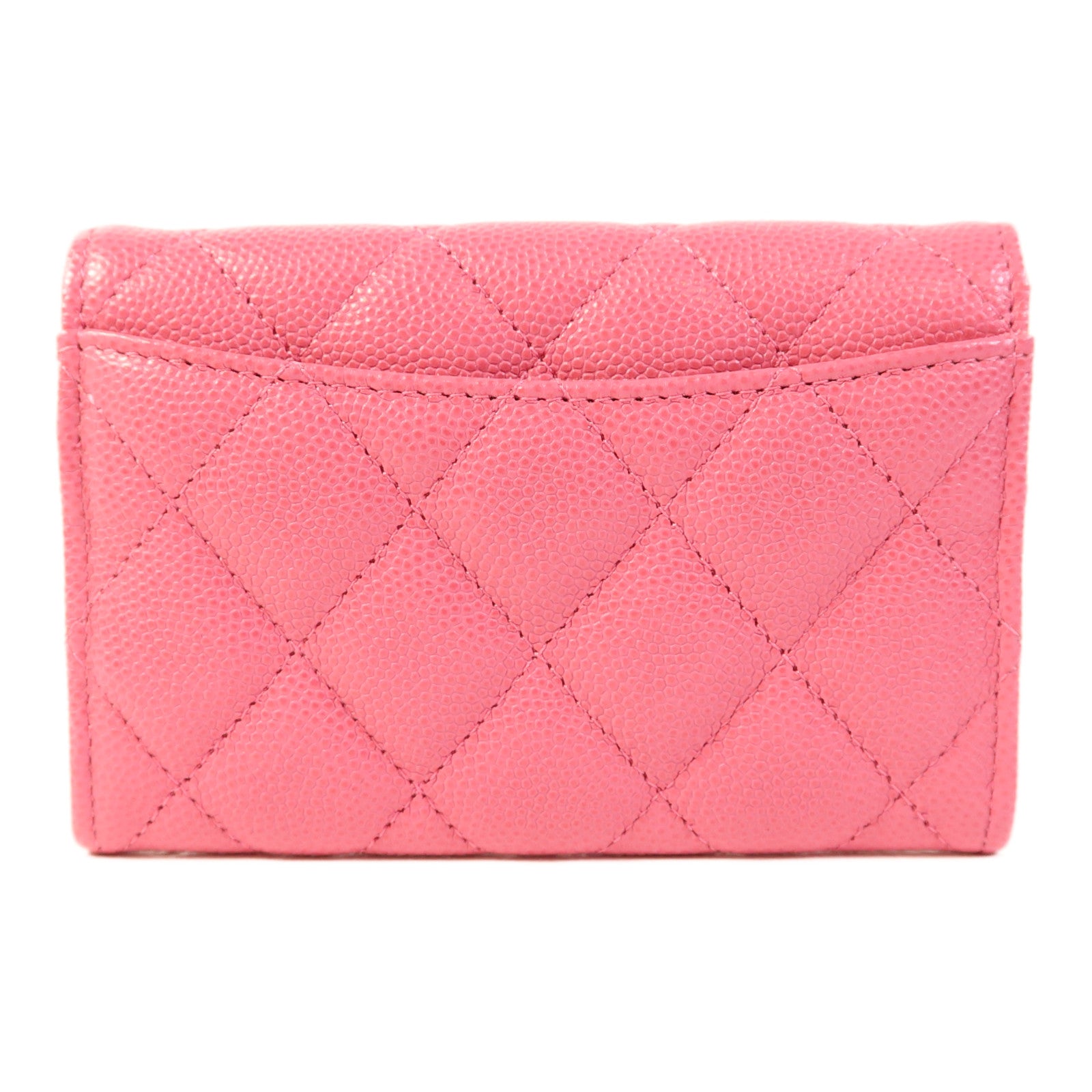 CHANEL 牛皮皮革Card Case金扣卡片套