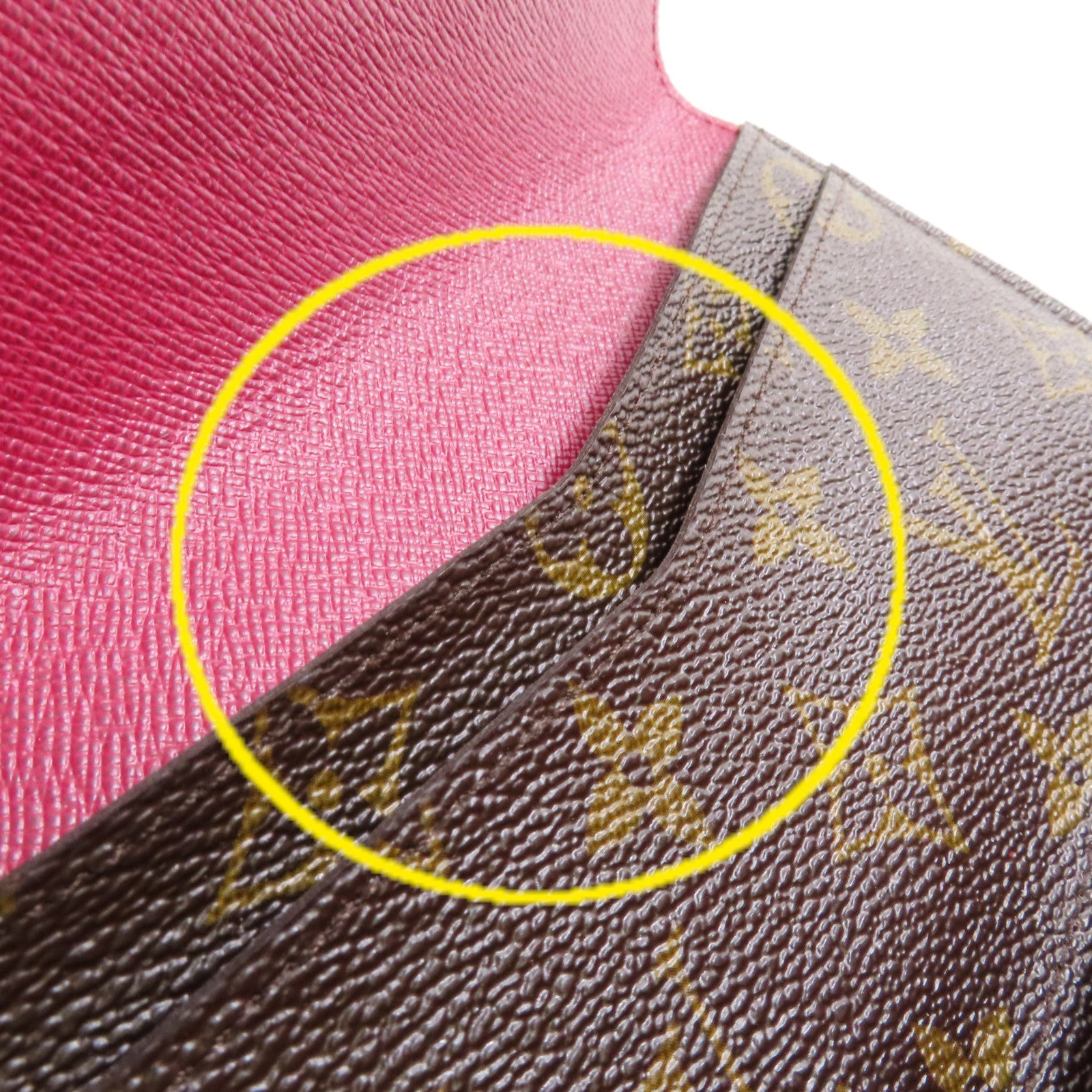 LOUIS VUITTON Monogram Josephine Long Wallet金扣長錢包啡色/紫紅色