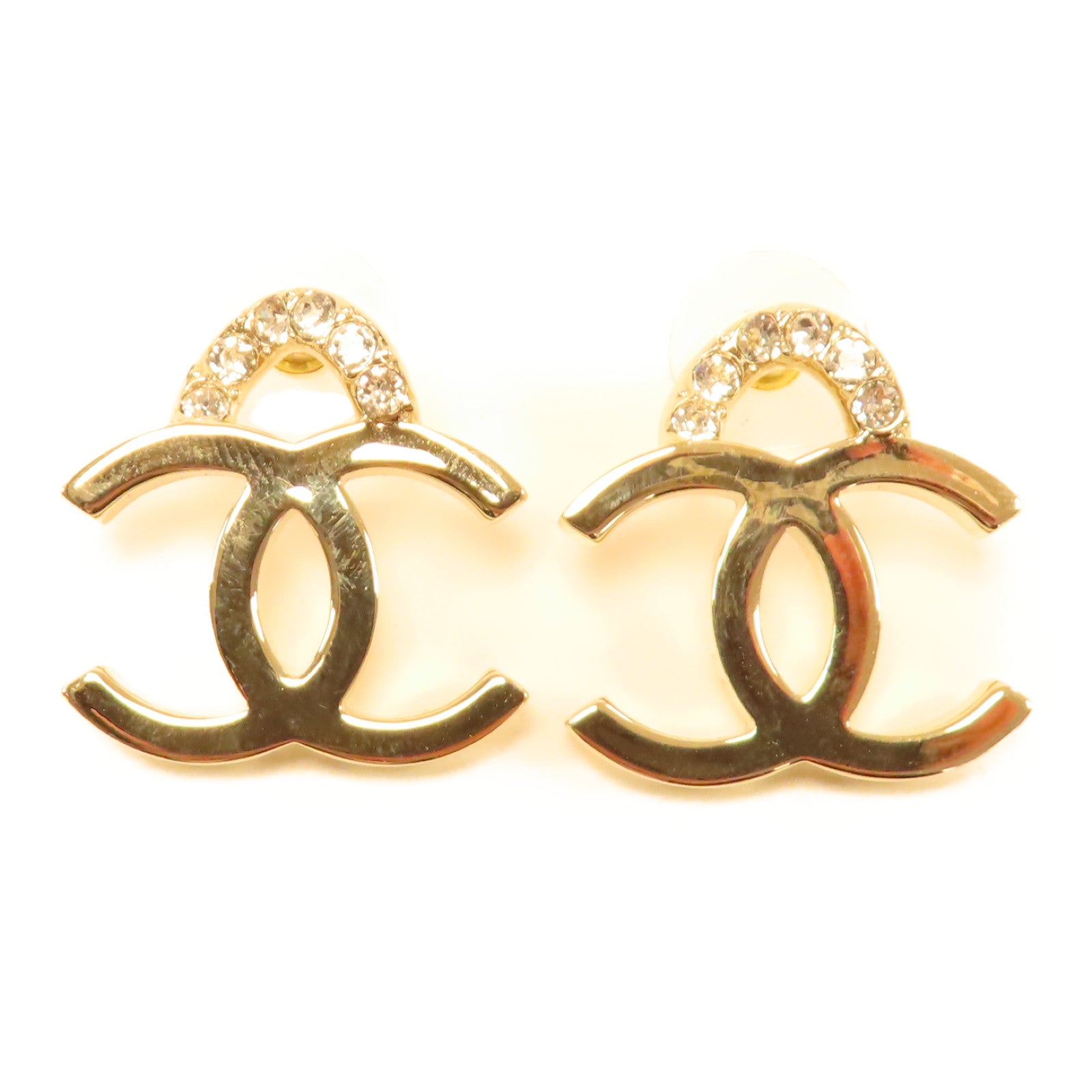 CHANEL 金屬Earrings耳環金色