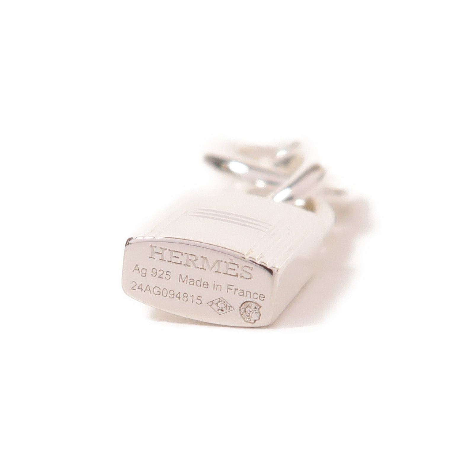 HERMES 925純銀Kelly Cadenas Pendant項鍊