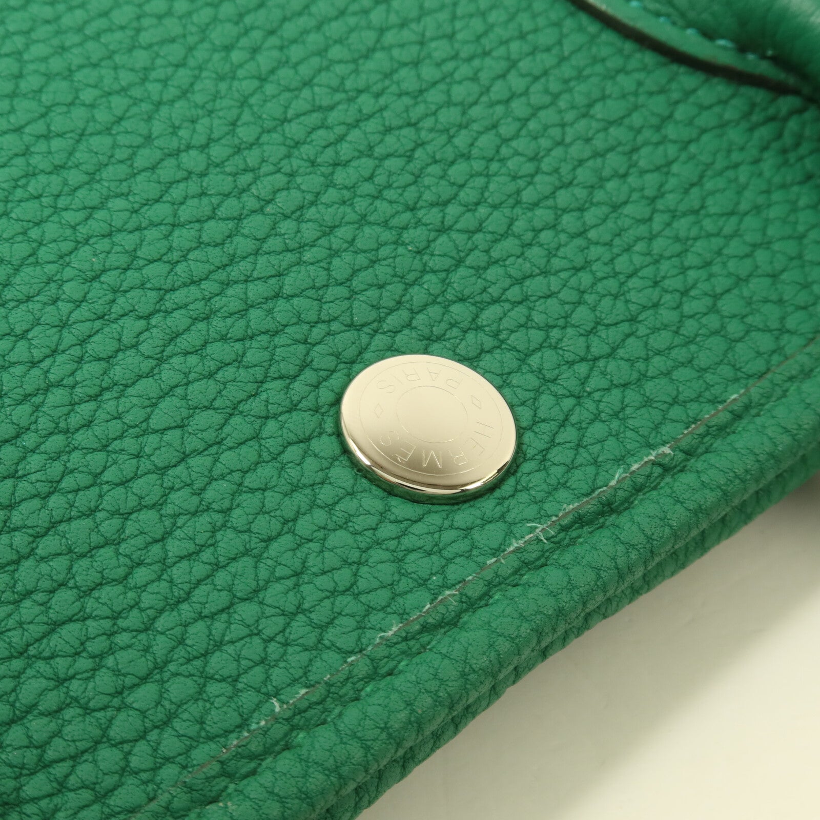 HERMES Negonda皮革Garden Party TPM手挽袋Vert Vertigo