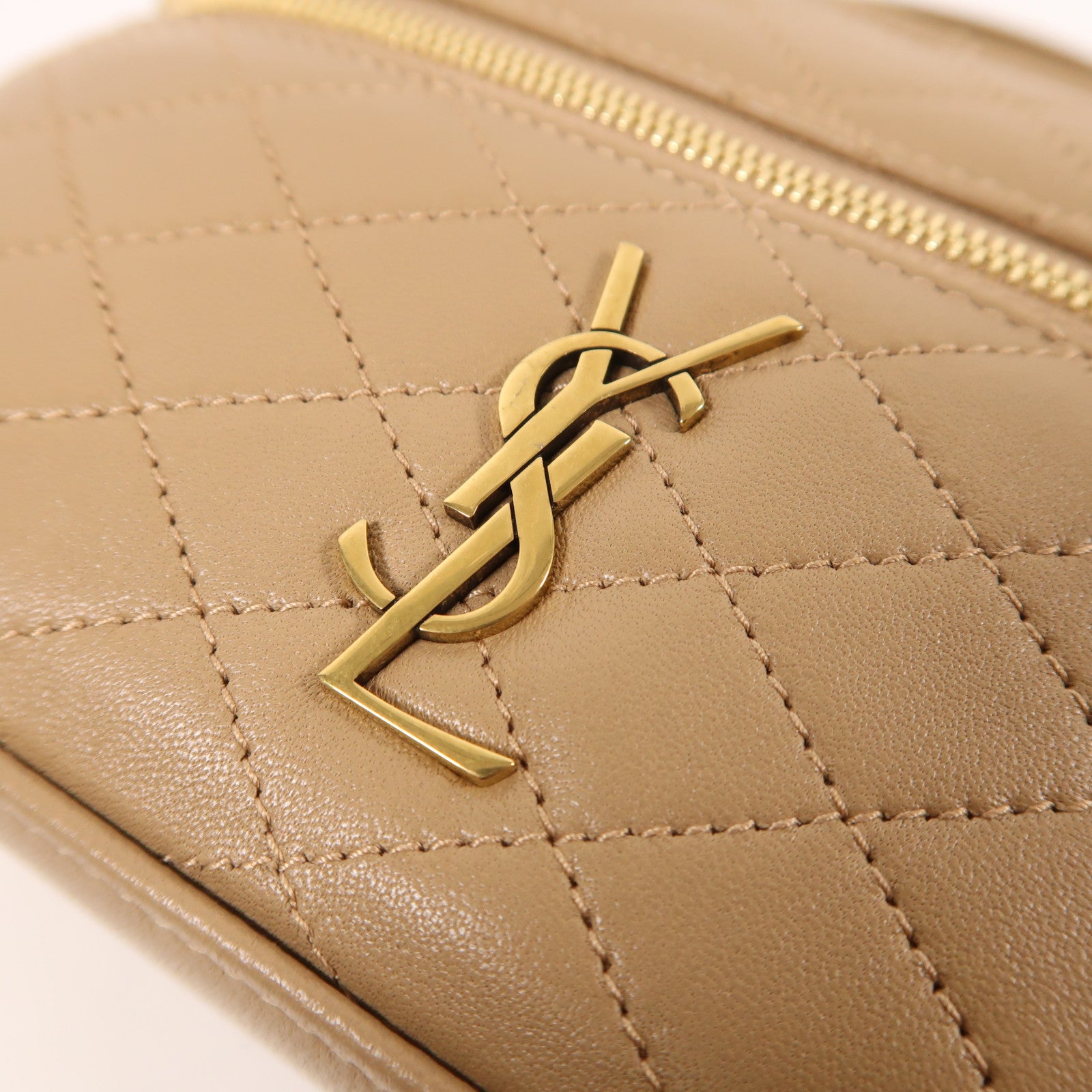 SAINT LAURENT 牛皮皮革Gaby金扣手挽肩背兩用袋