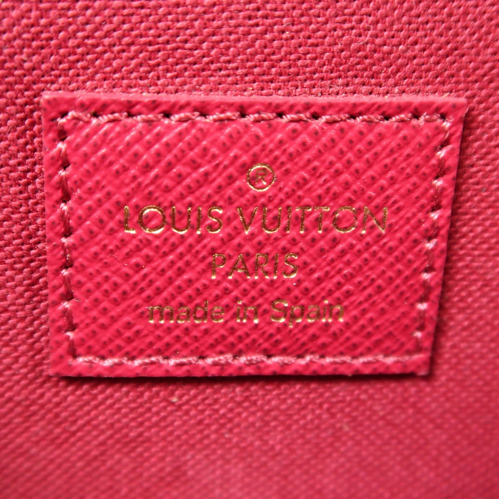 LOUIS VUITTON Monogram Pochette Felicie金扣鏈帶肩背袋