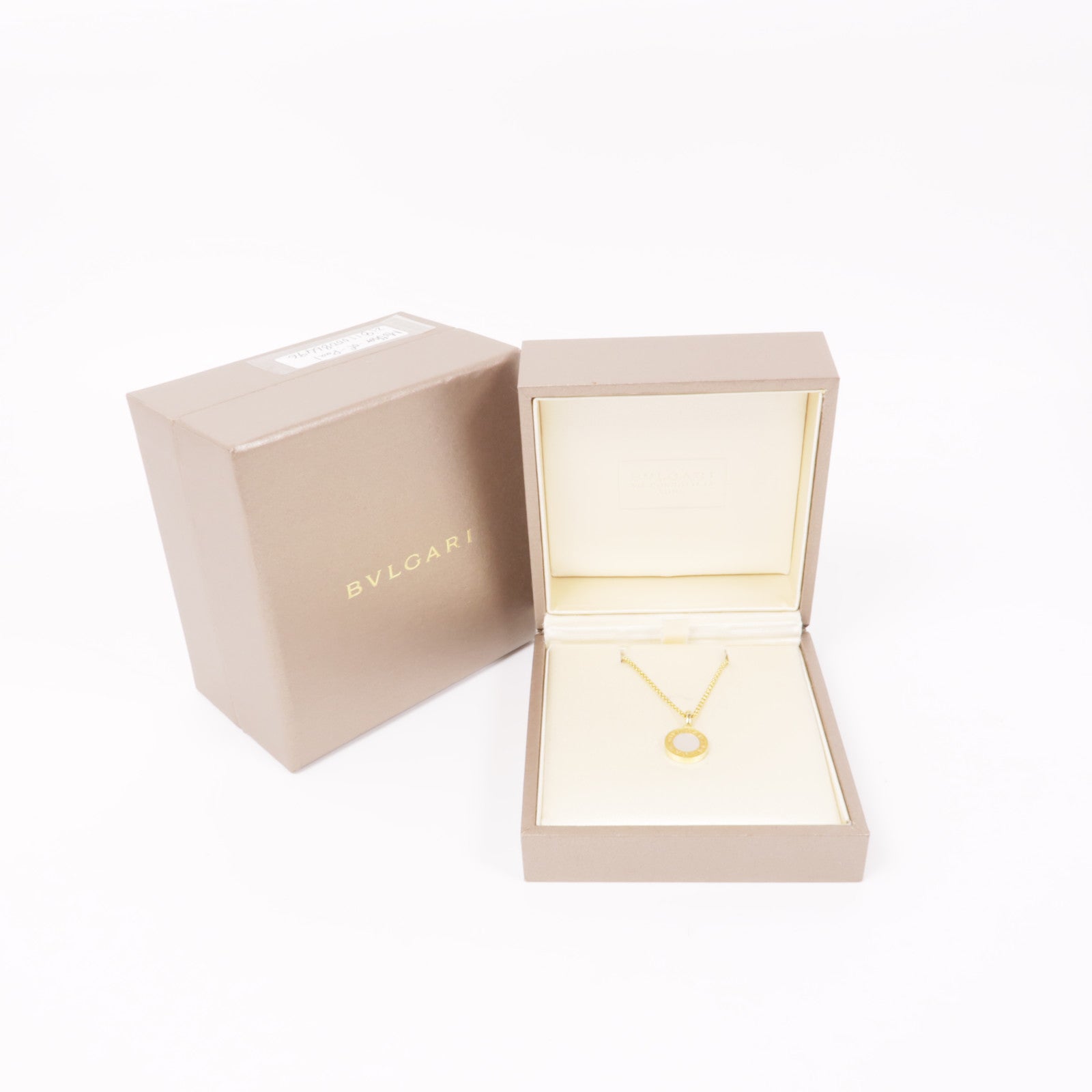 BVLGARI 18K黃金Mother-Of-Peal Necklace項鍊