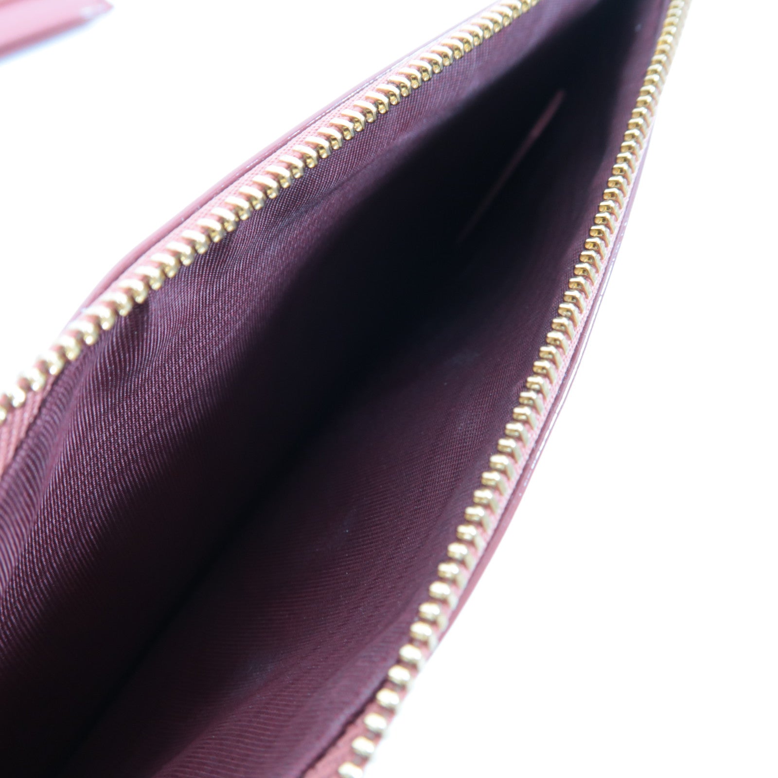 Dior 【激減優惠】漆皮皮革Lady Dior Pouch Chain Shoulder Bag金扣鏈帶肩背袋粉紅色