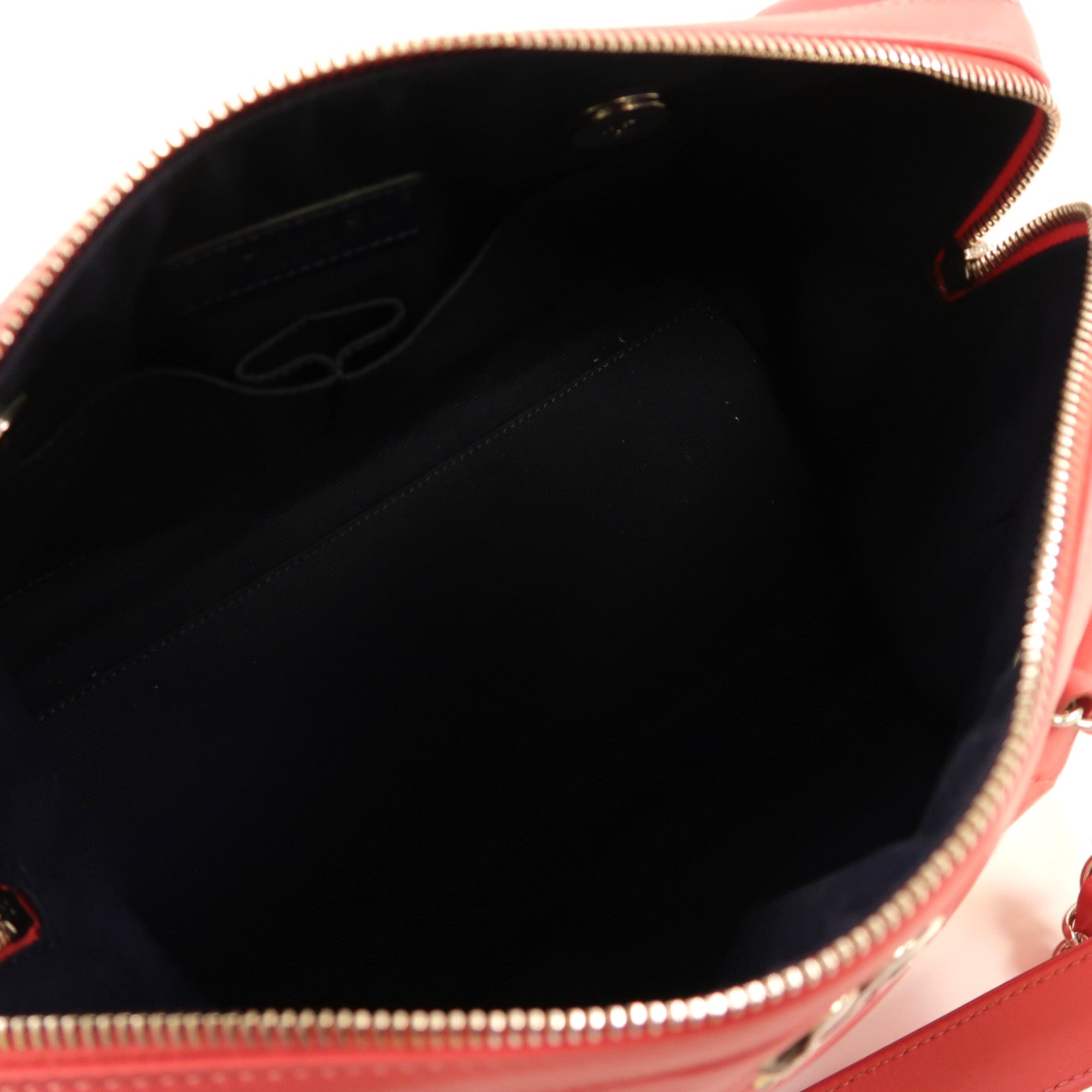 CHANEL 【激減優惠】菱格牛皮皮革2way Shoulder Bag銀扣手挽肩背兩用袋粉紅色