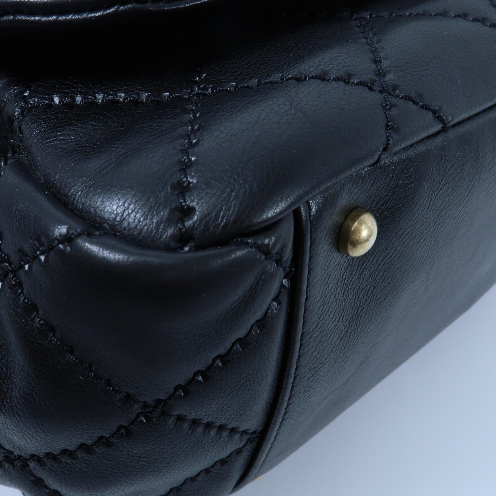 CHANEL 牛皮皮革Chain Shoulder Bag鏈帶肩背袋