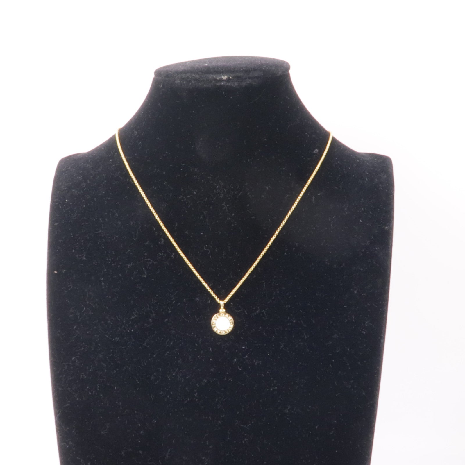 BVLGARI 18K黃金Mother-Of-Peal Necklace項鍊