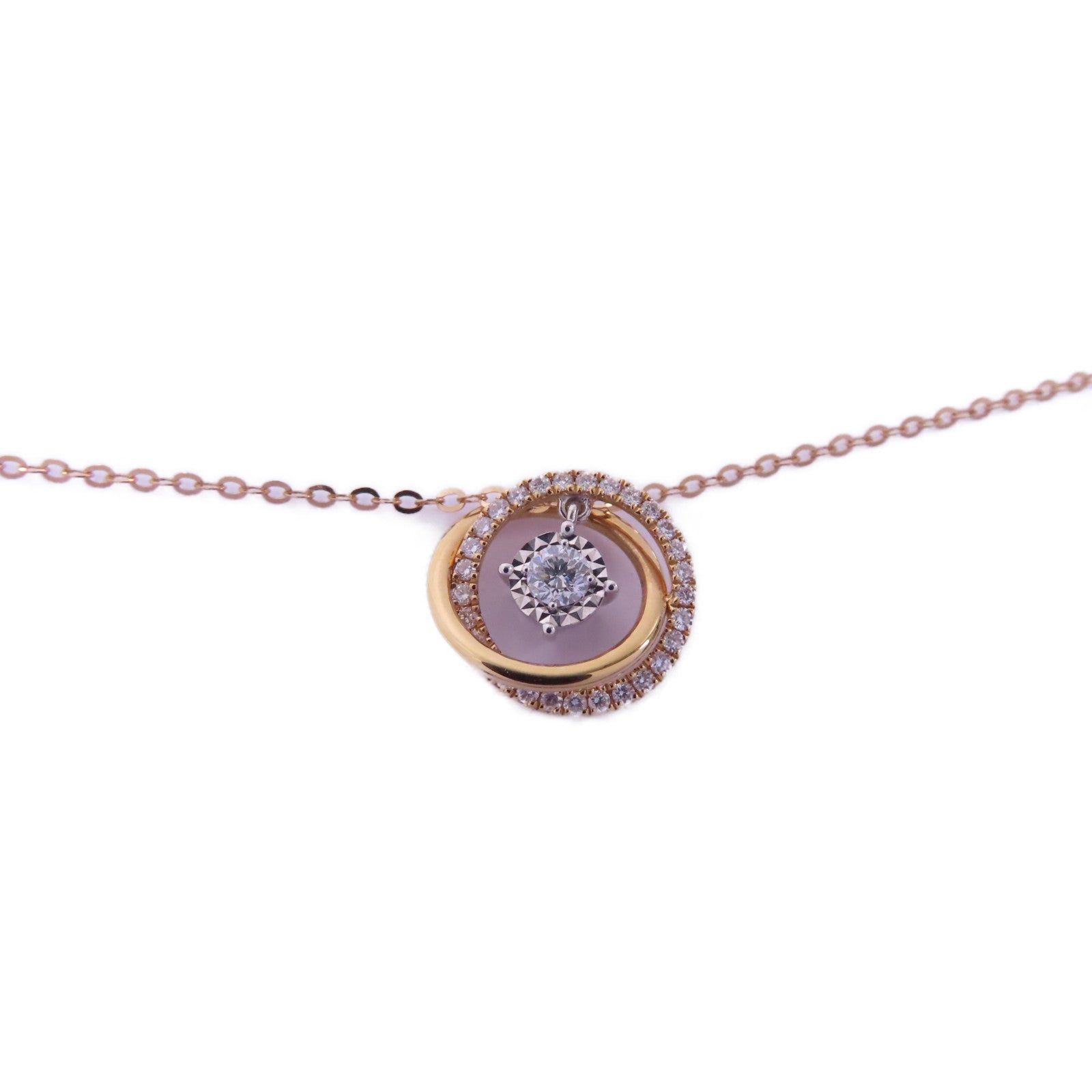 JEWELRY 【激減優惠】18K玫瑰金Diamond Necklace鑽石項鍊