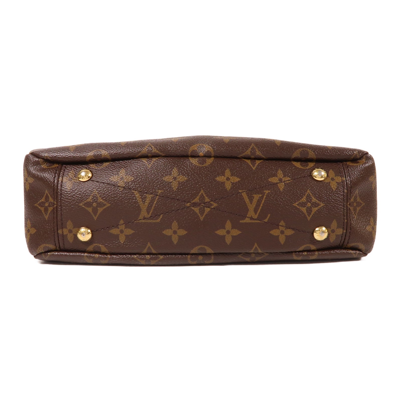 LOUIS VUITTON Monogram Pallas BB金扣手挽肩背兩用袋