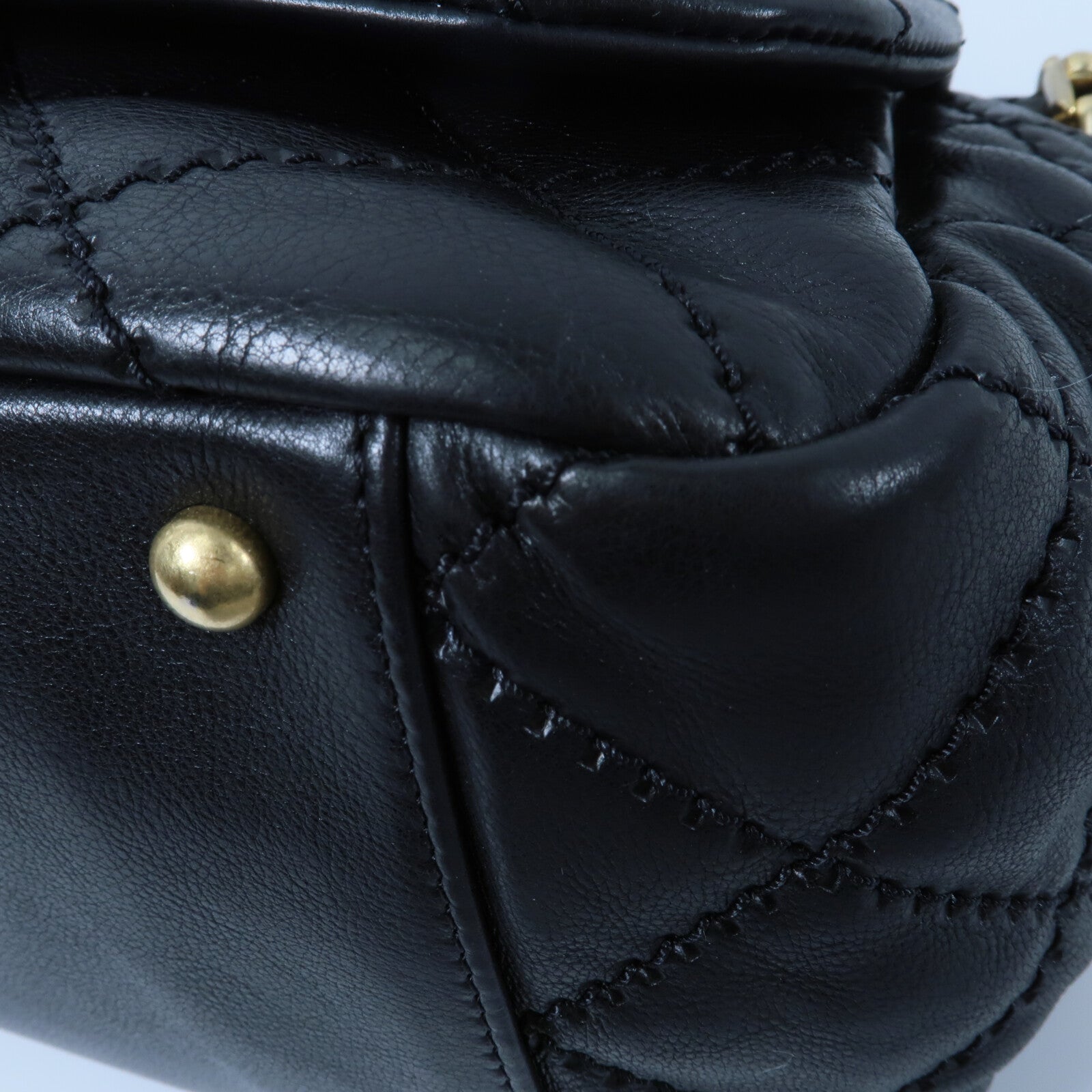 CHANEL 牛皮皮革Chain Shoulder Bag鏈帶肩背袋