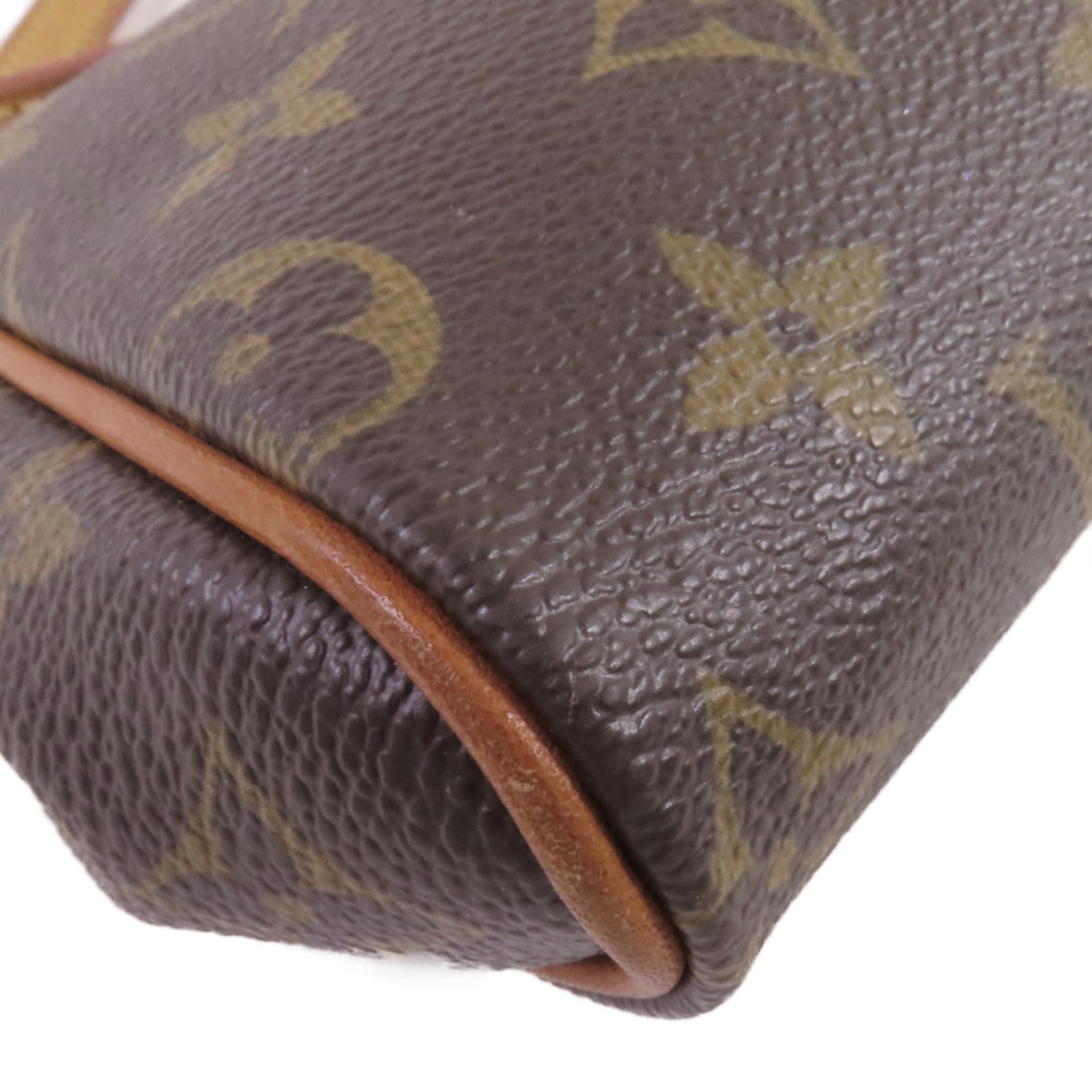 LOUIS VUITTON Monogram Eva 2way Shoulder Bag金扣手挽肩背兩用袋啡色