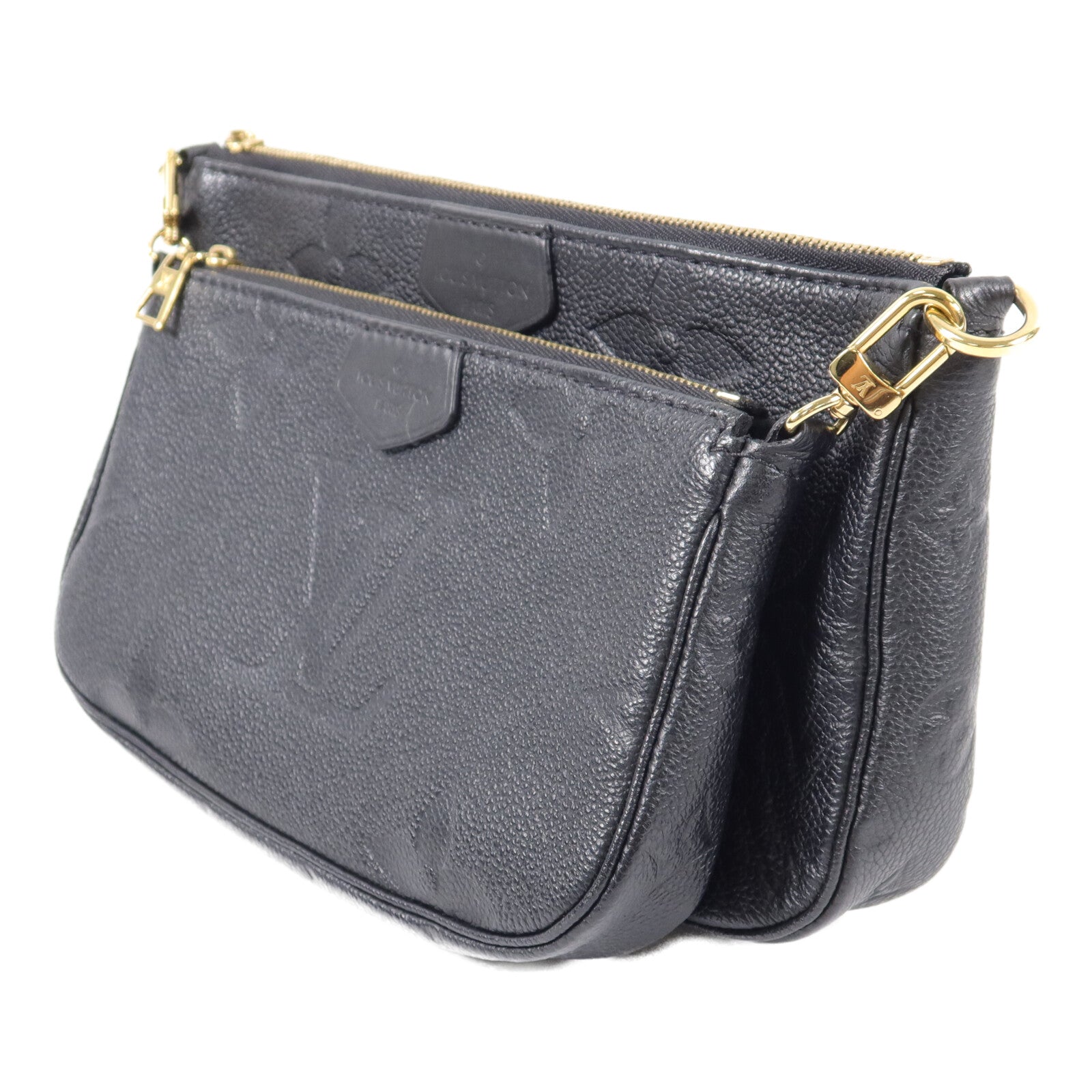 LOUIS VUITTON Monogram Empreinte Multi Pochette Accessoires手挽肩背兩用袋