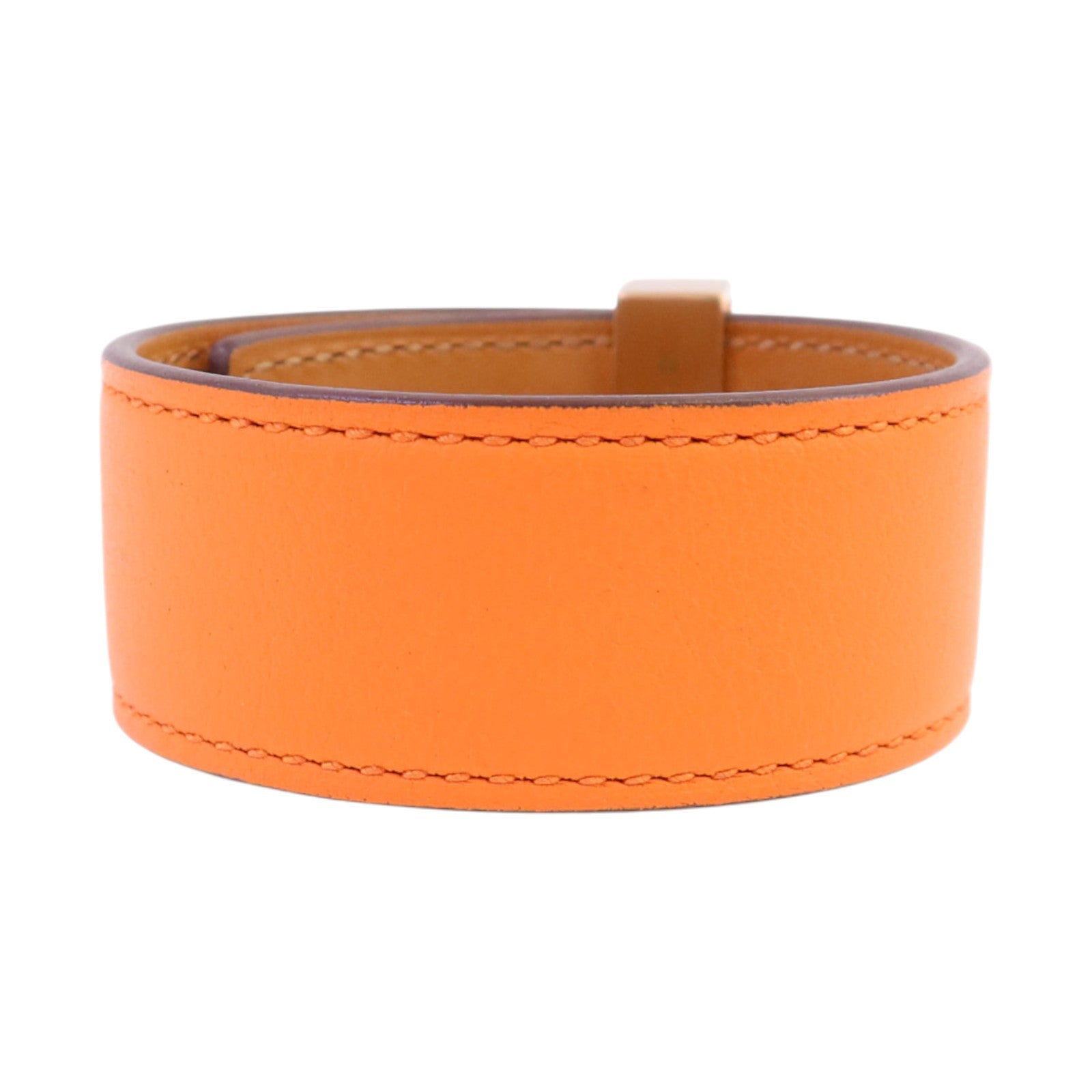 HERMES 【激減優惠】Swift皮革Collier De Chien 24 Bracelet金扣手鏈
