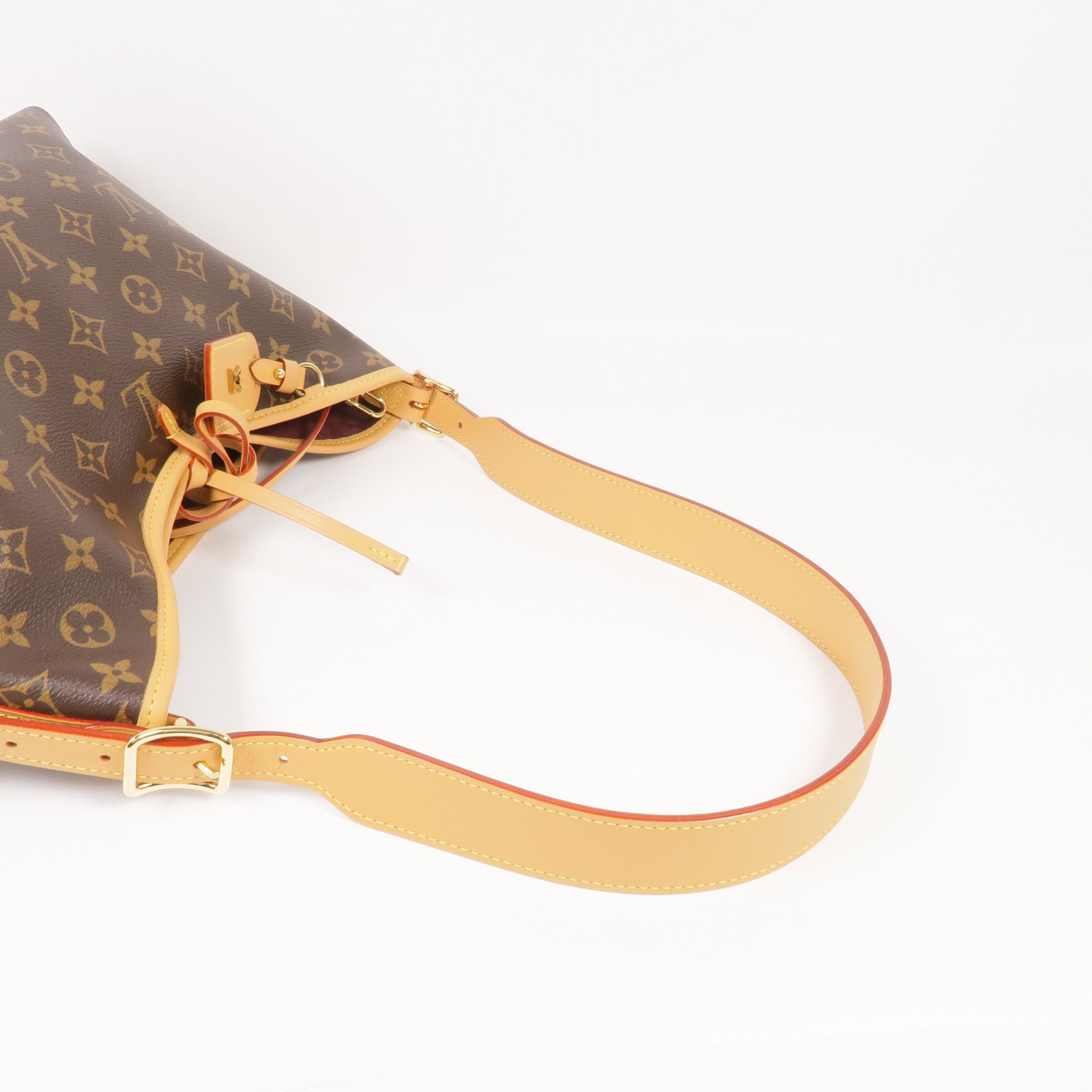 LOUIS VUITTON Monogram CarryAll PM金扣肩背袋