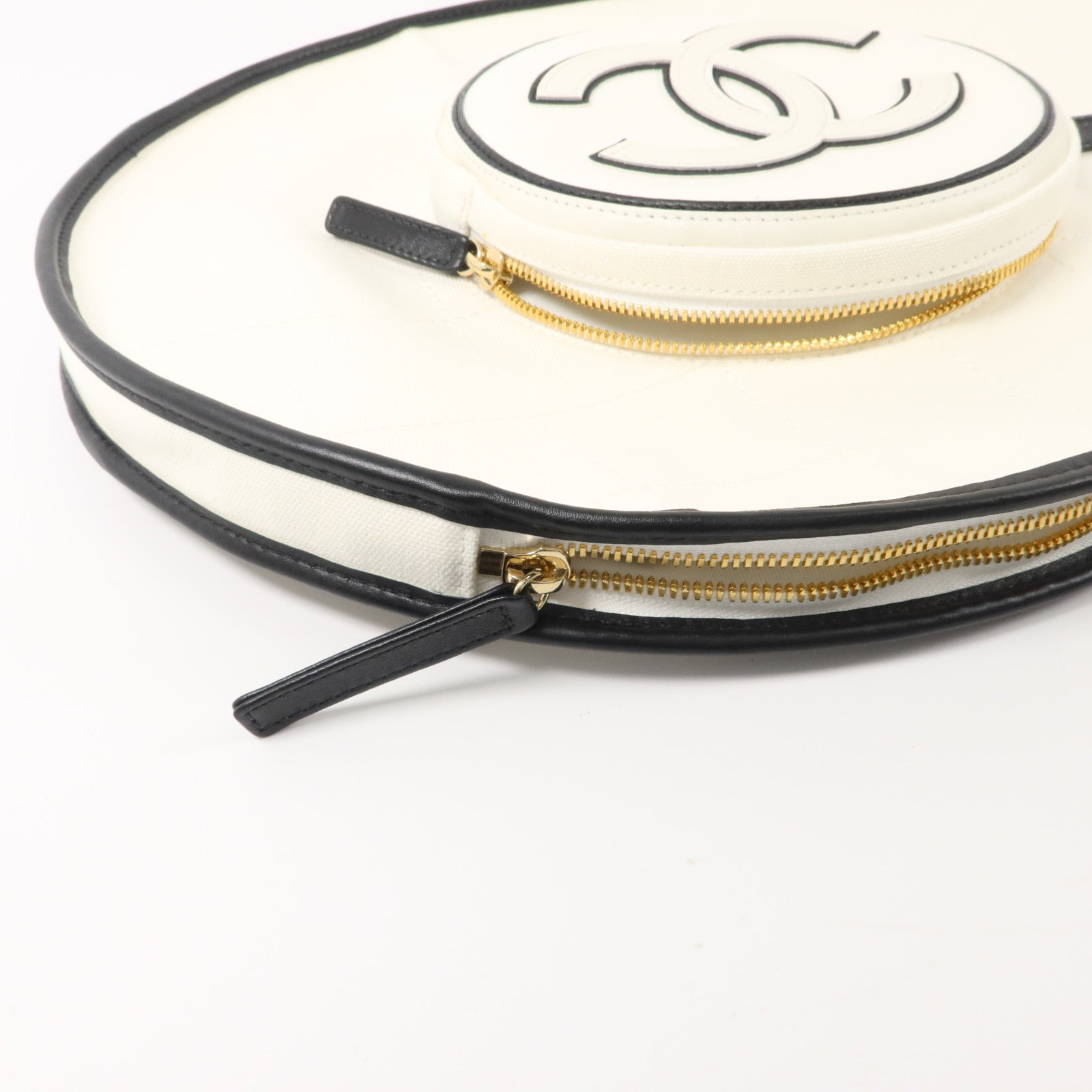 CHANEL 帆布23C Tennis Racket Bag網球拍袋