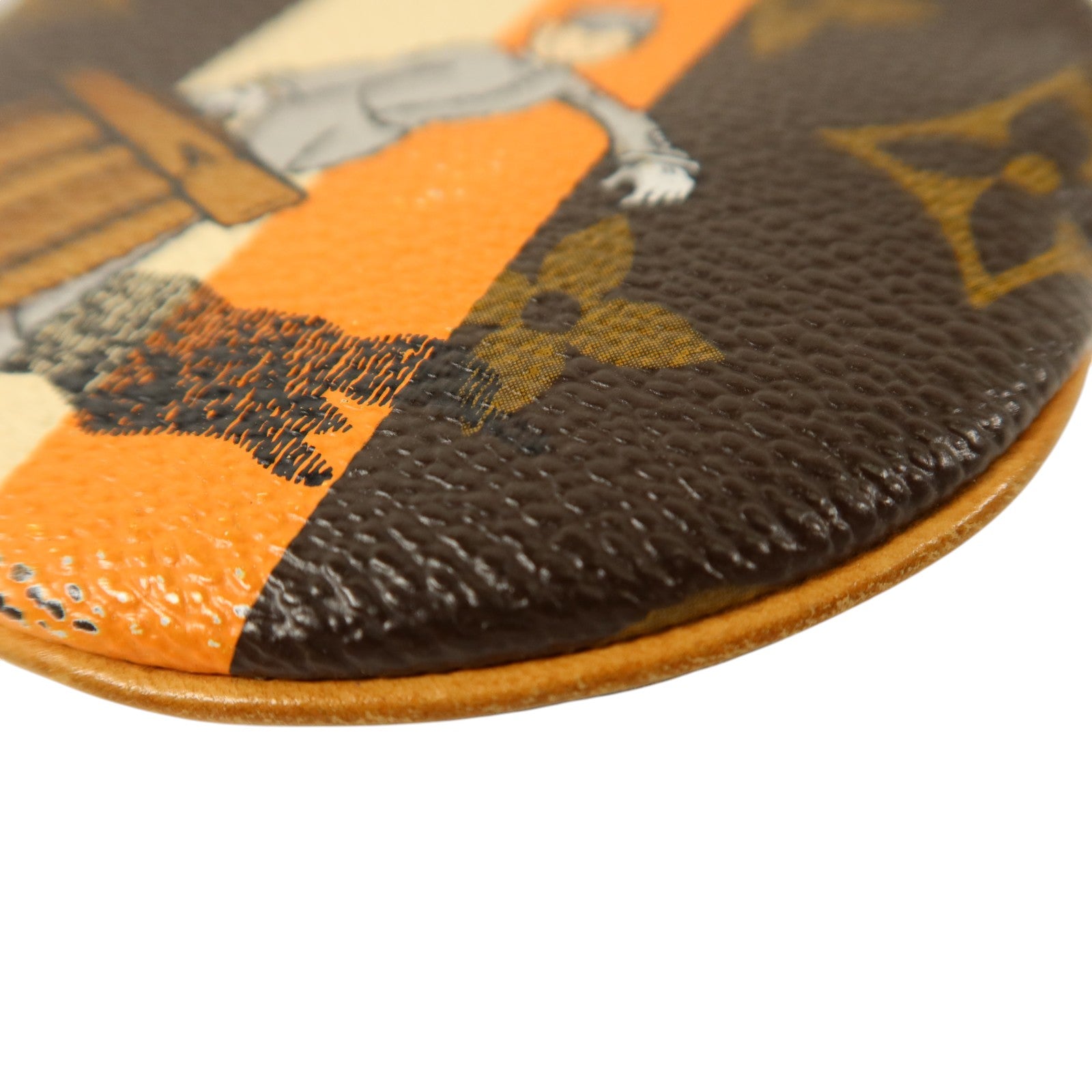 LOUIS VUITTON Monogram Groom Coins Case金扣零錢包