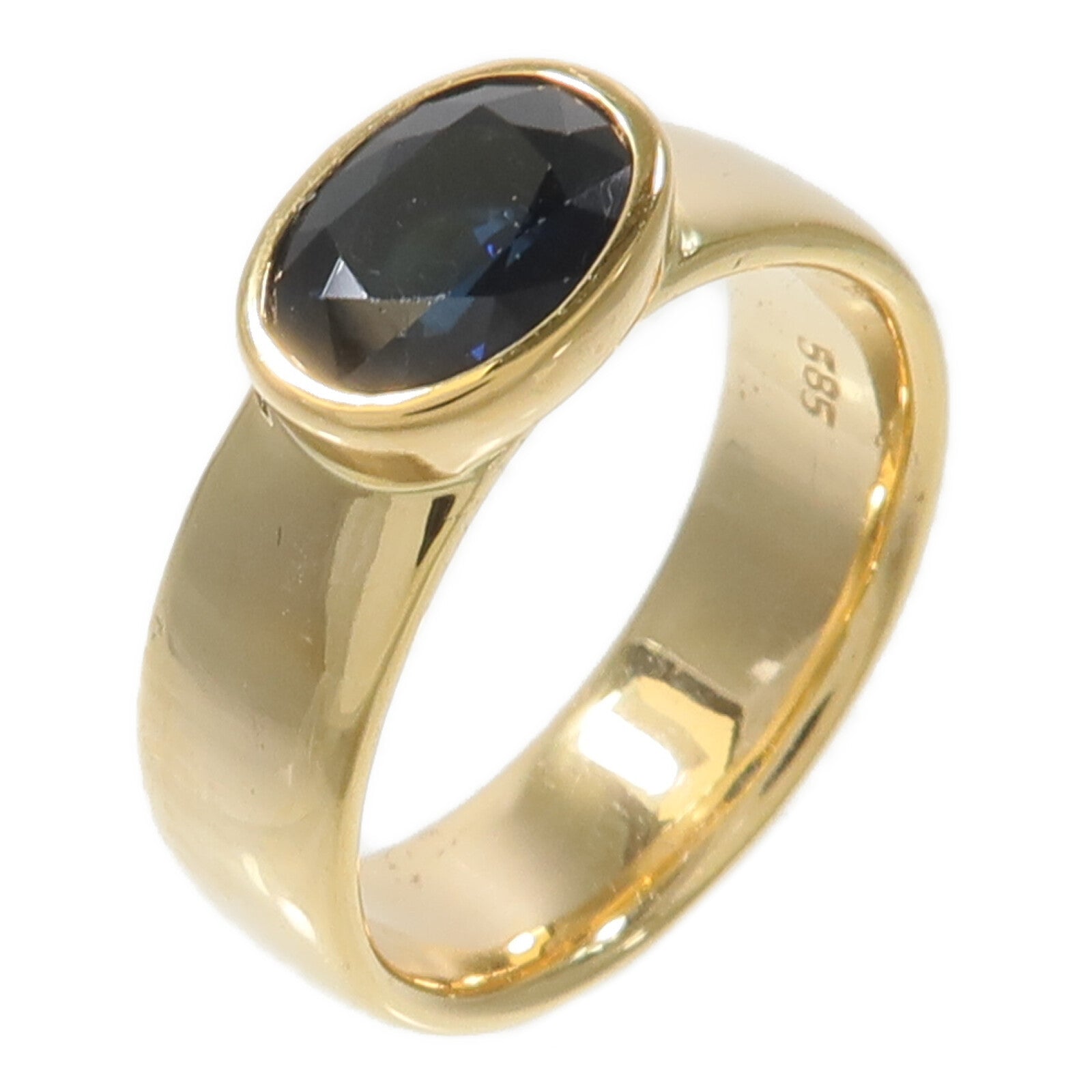 JEWELRY 14K玫瑰金Sapphire Ring藍寶石戒指