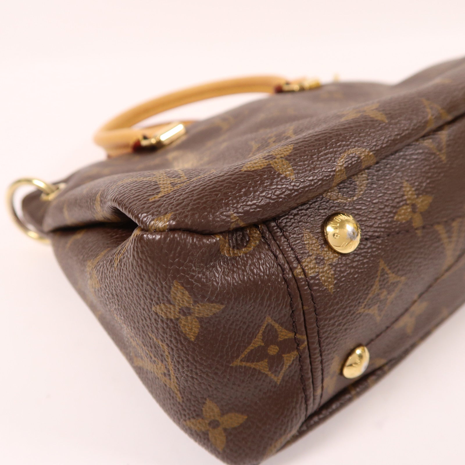 LOUIS VUITTON Monogram Pallas BB金扣手挽肩背兩用袋