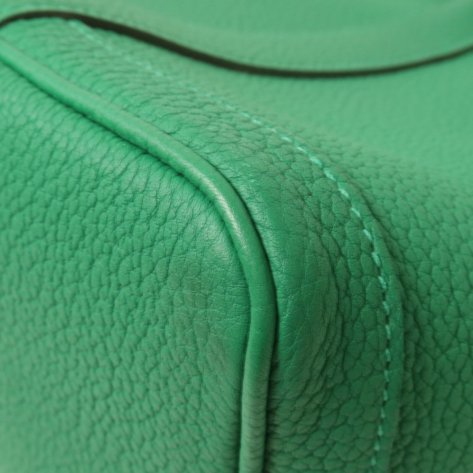 HERMES Negonda皮革Garden Party TPM手挽袋Vert Vertigo