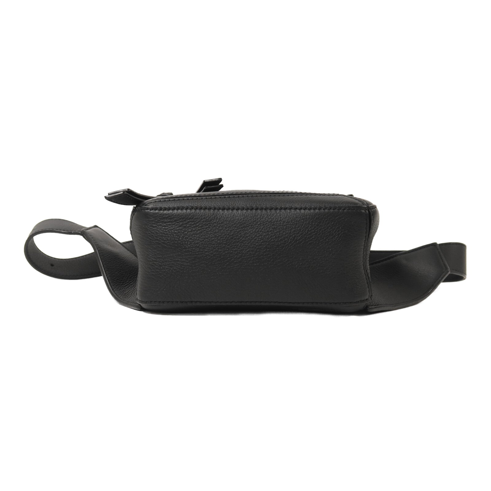 LOEWE 牛皮皮革Small Puzzle BumBag銀扣腰包