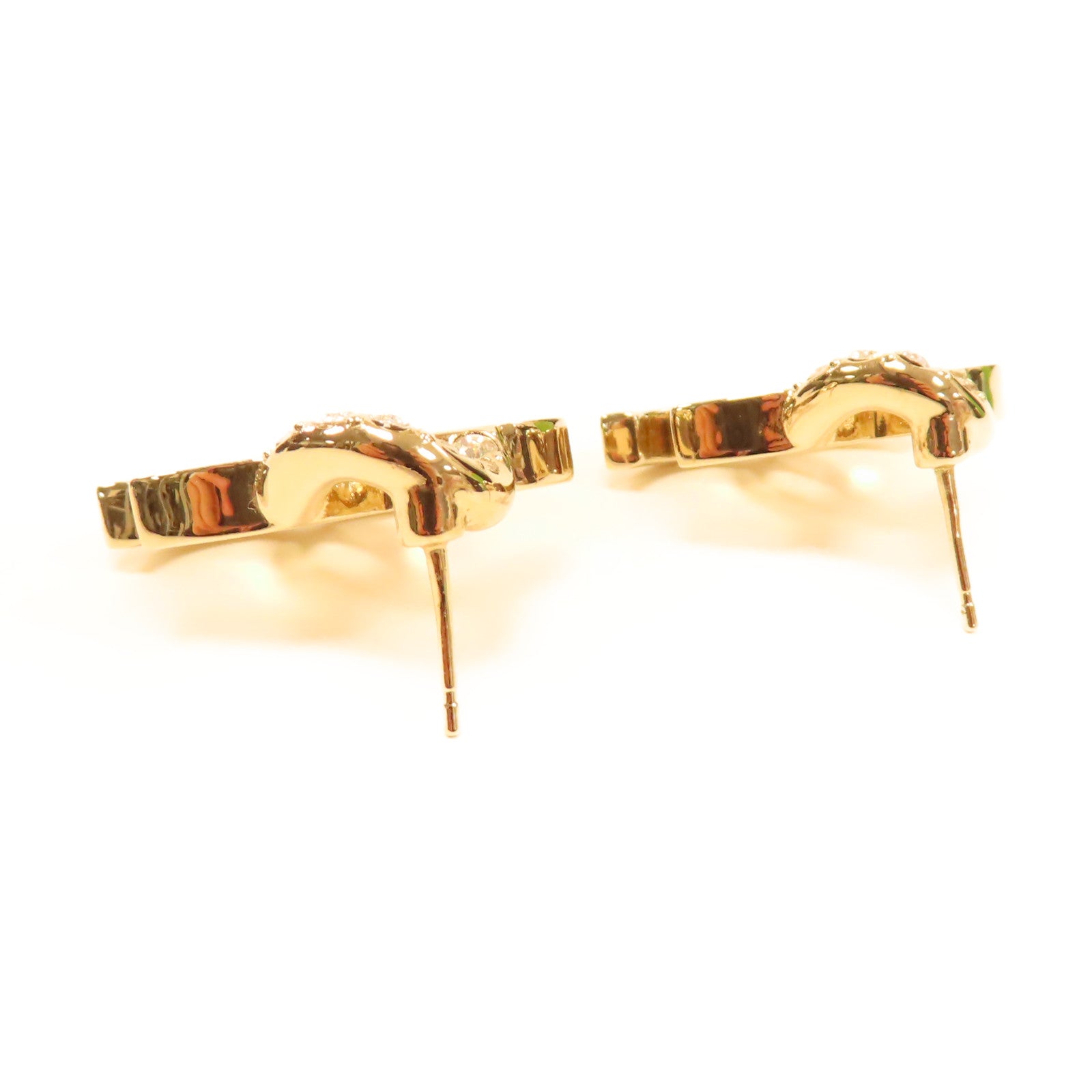 CHANEL 金屬Earrings耳環金色