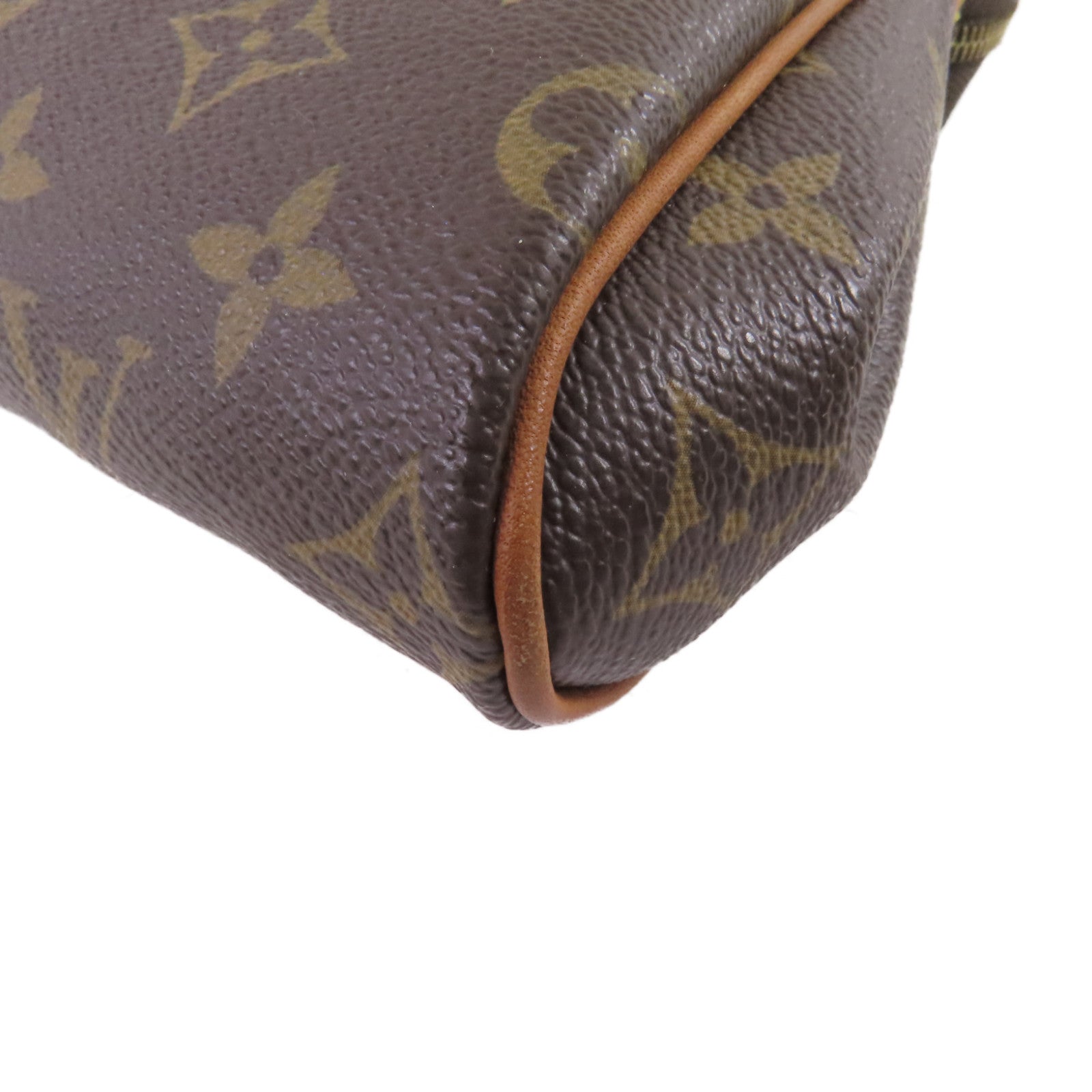 LOUIS VUITTON Monogram Eva 2way Shoulder Bag金扣手挽肩背兩用袋啡色