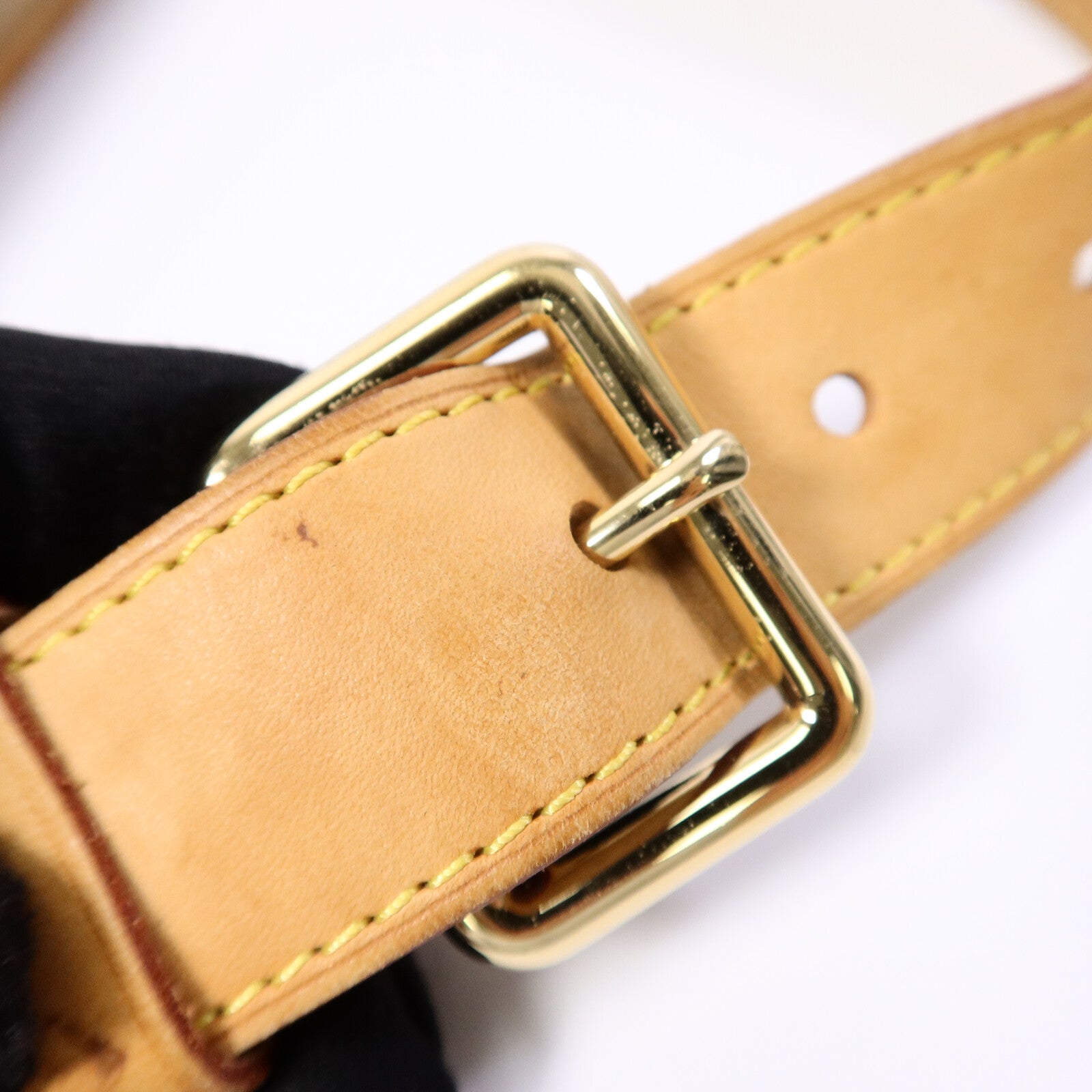 LOUIS VUITTON Damier Azur Galliera PM金扣肩背袋
