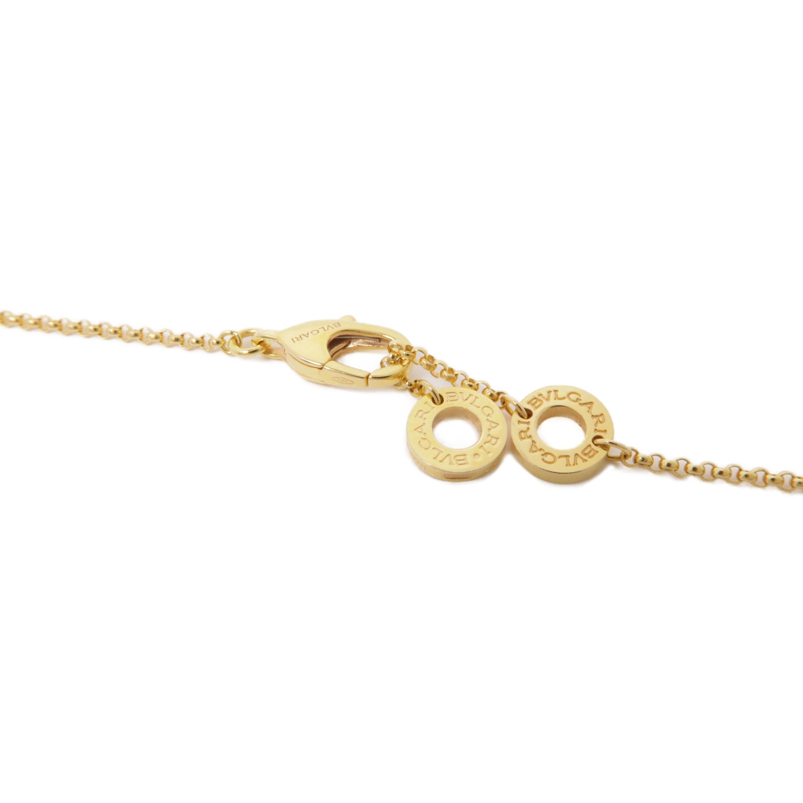 BVLGARI 18K黃金Mother-Of-Peal Necklace項鍊
