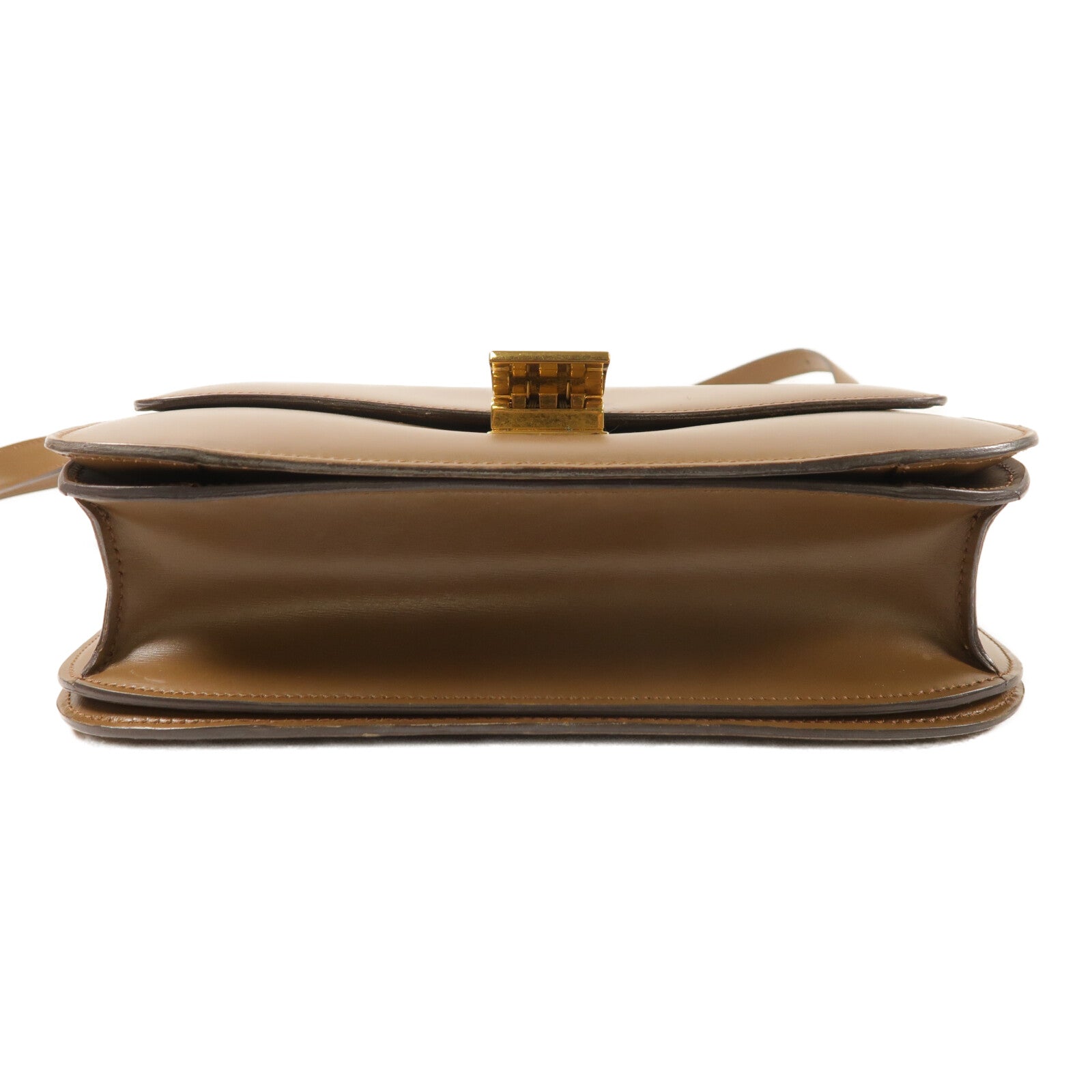CELINE 牛皮皮革Classic Box金扣肩背袋