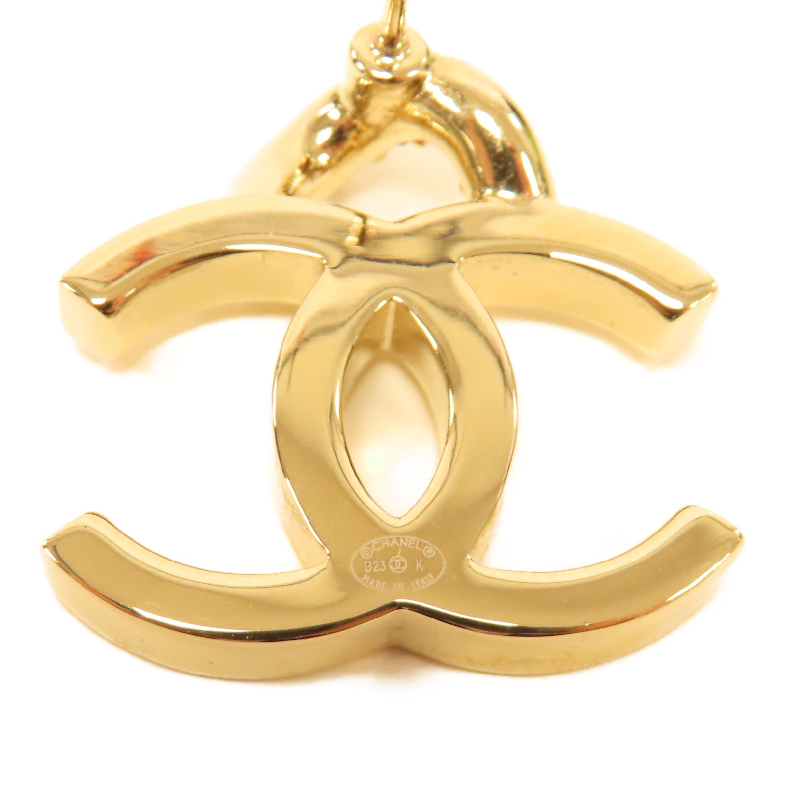CHANEL 金屬Earrings耳環金色