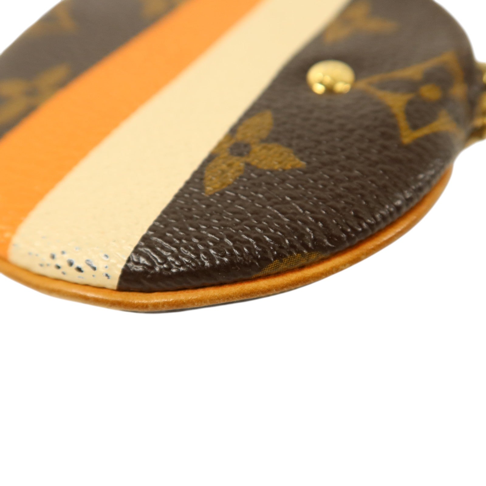 LOUIS VUITTON Monogram Groom Coins Case金扣零錢包
