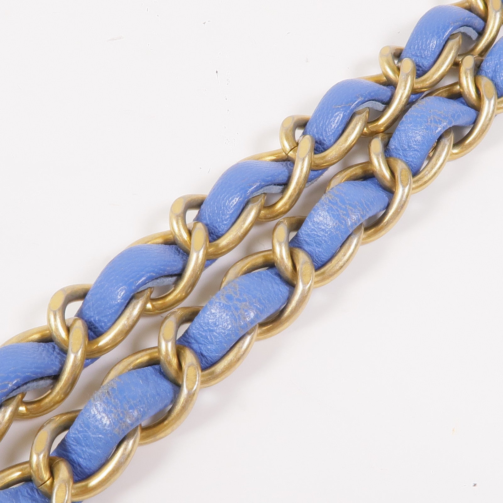 CHANEL 羊皮皮革Mini Classic 20金扣鏈帶肩背袋