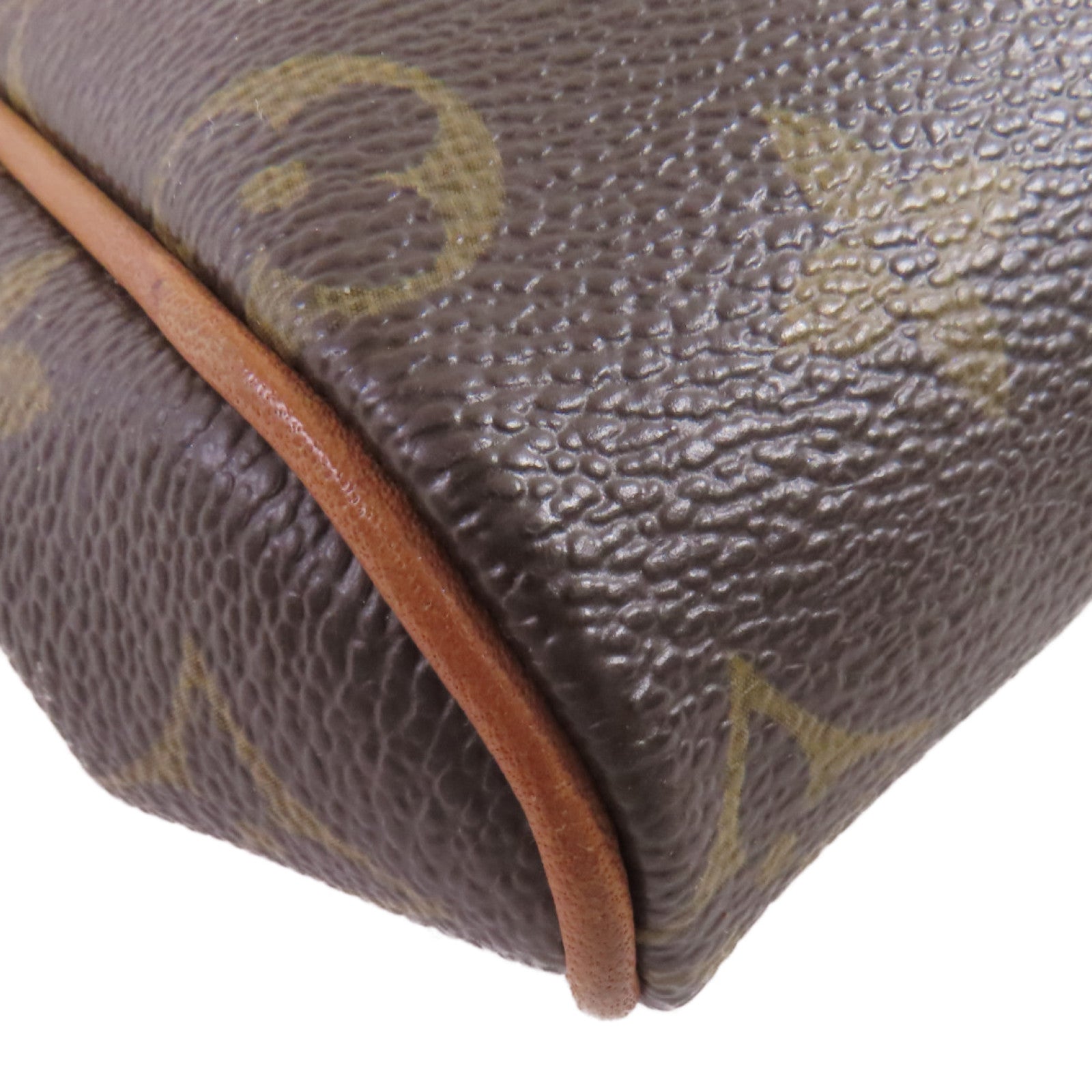 LOUIS VUITTON Monogram Eva 2way Shoulder Bag金扣手挽肩背兩用袋啡色
