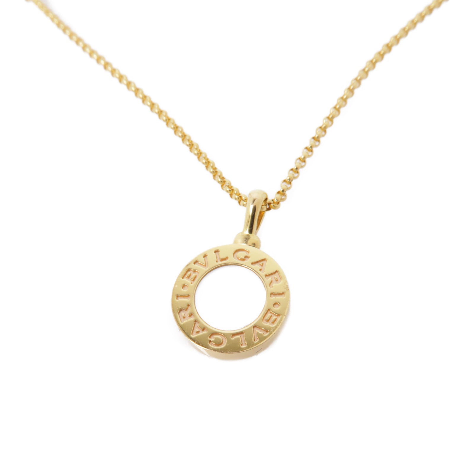 BVLGARI 18K黃金Mother-Of-Peal Necklace項鍊