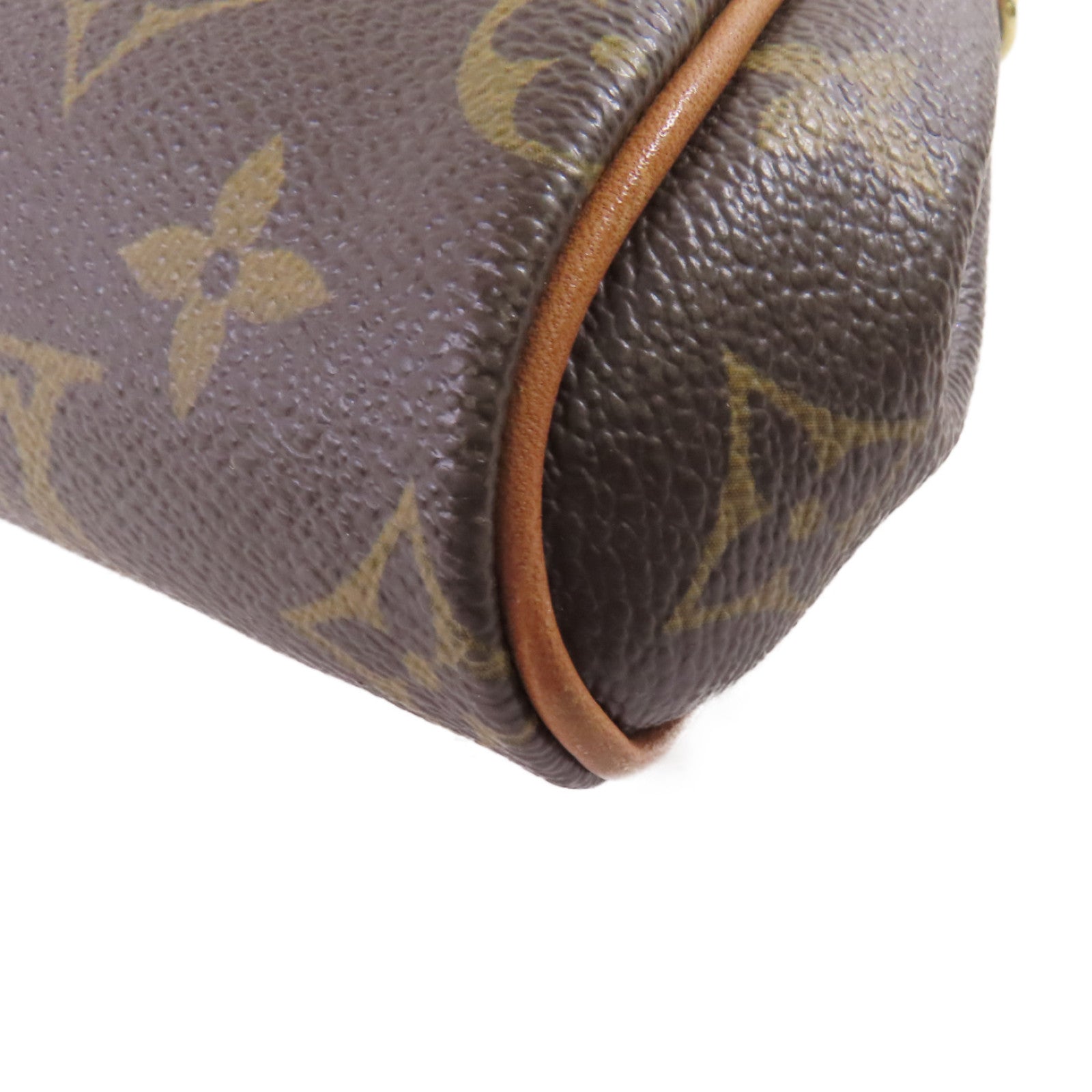 LOUIS VUITTON Monogram Eva 2way Shoulder Bag金扣手挽肩背兩用袋啡色