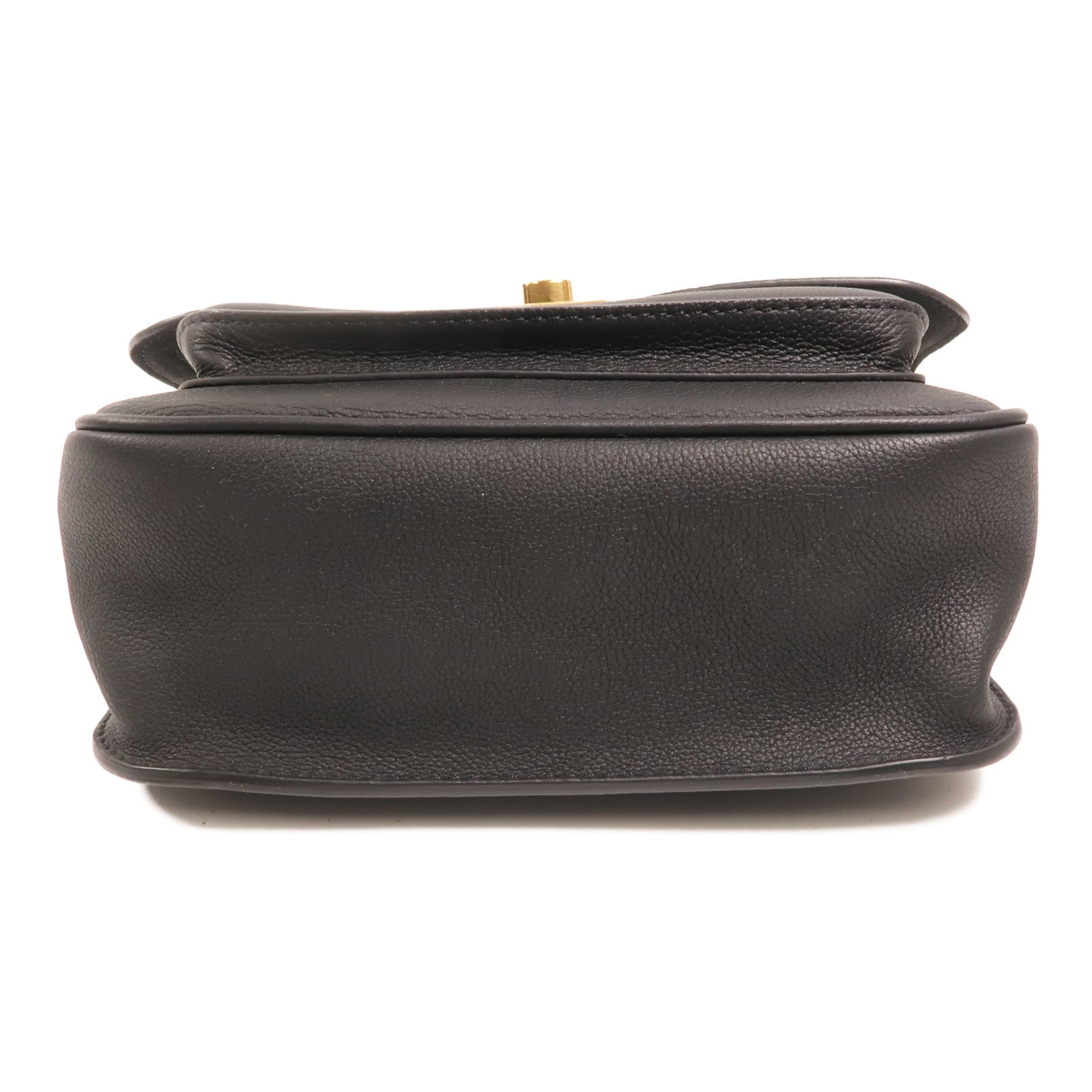 LOUIS VUITTON 牛皮皮革Lock Me金扣鏈帶肩背袋